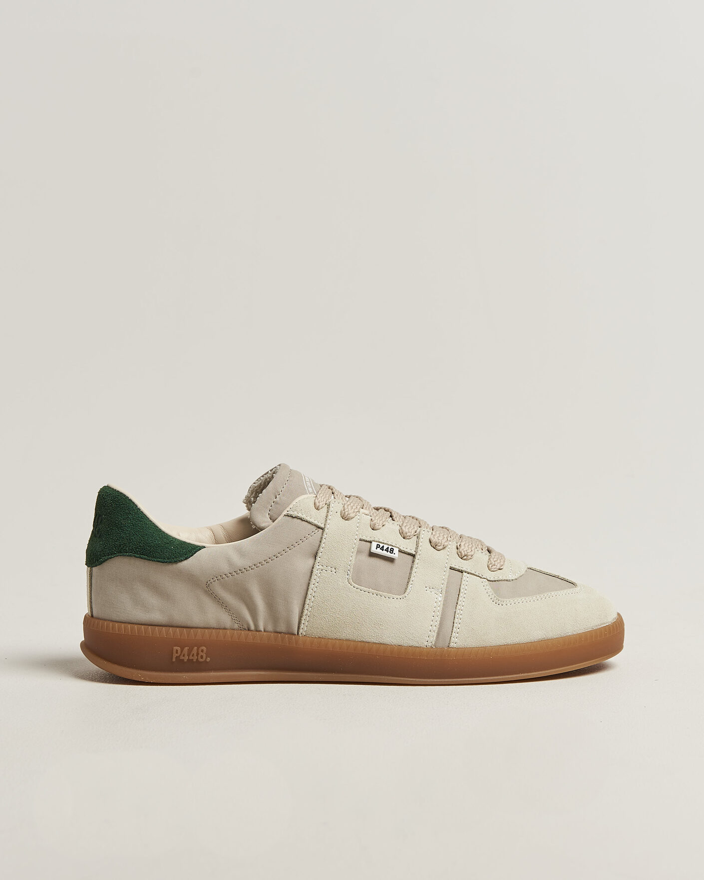 Homme | Baskets | P448 | Monza Suede Sneaker Beige/White