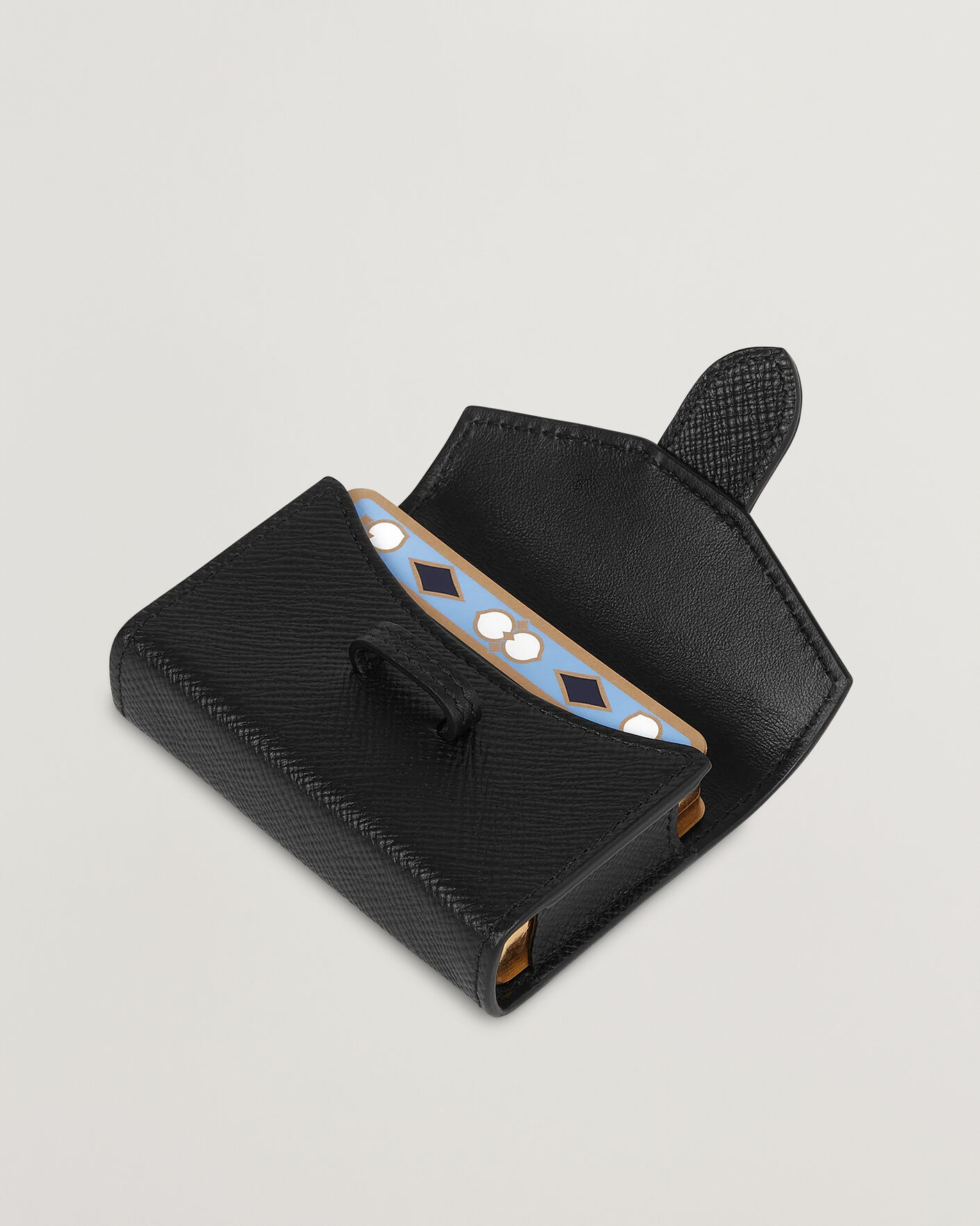 Homme | Pour La Maison | Smythson | Playing Cardcase Black