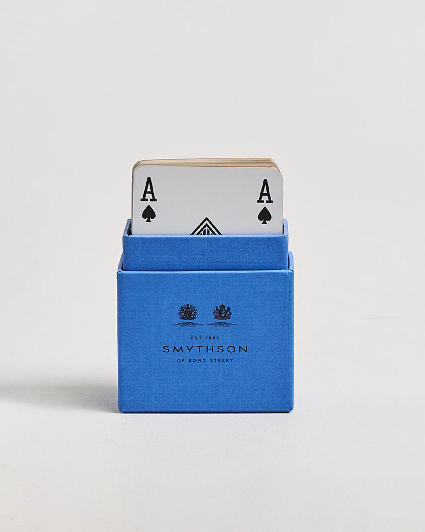 Homme | Pour La Maison | Smythson | Playing Card Nile Blue