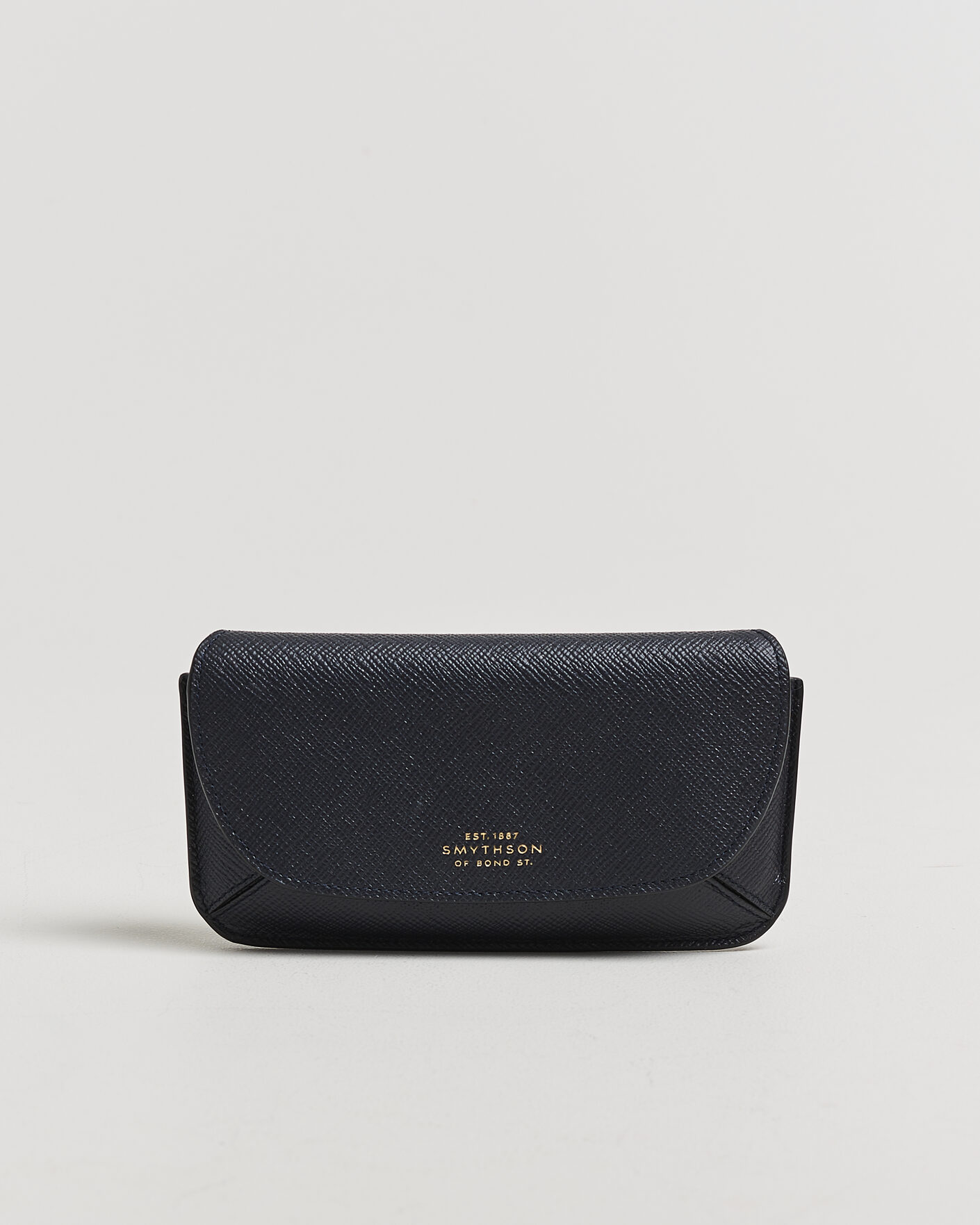 Homme | Lunettes De Soleil | Smythson | Panama Hard Sunglasses Case Navy