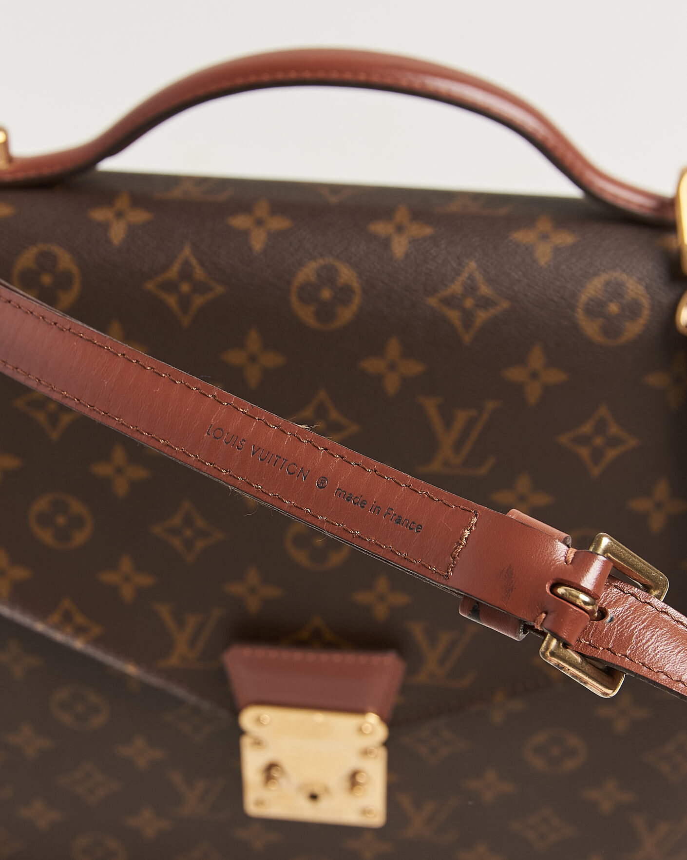 Homme | Pre-Owned & Vintage Bags | Louis Vuitton Pre-Owned | Porte Document Bandouliére Monogram