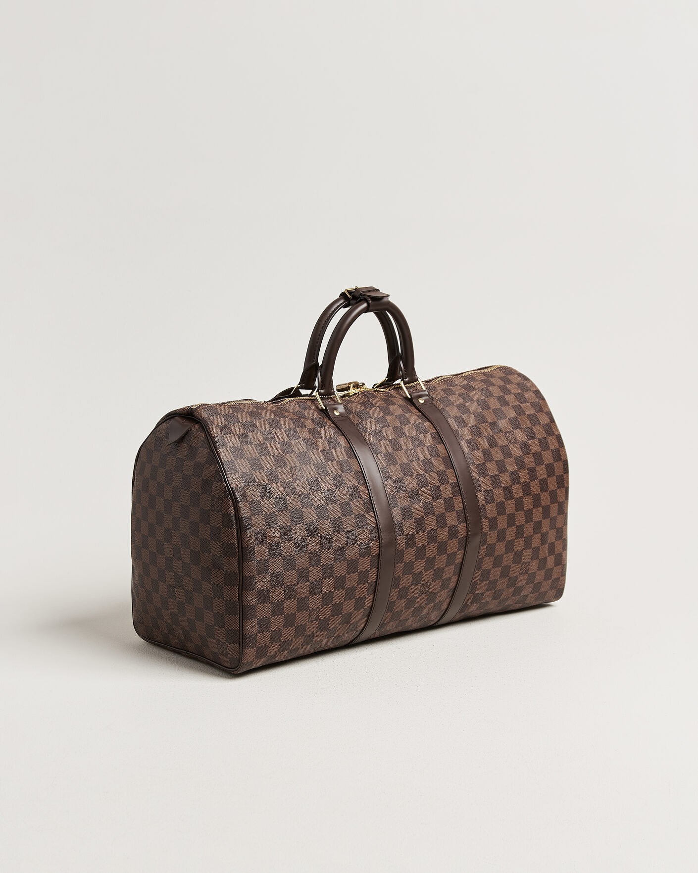 Homme | Pre-Owned & Vintage Bags | Louis Vuitton Pre-Owned | Keepall 50 Damier Ebene