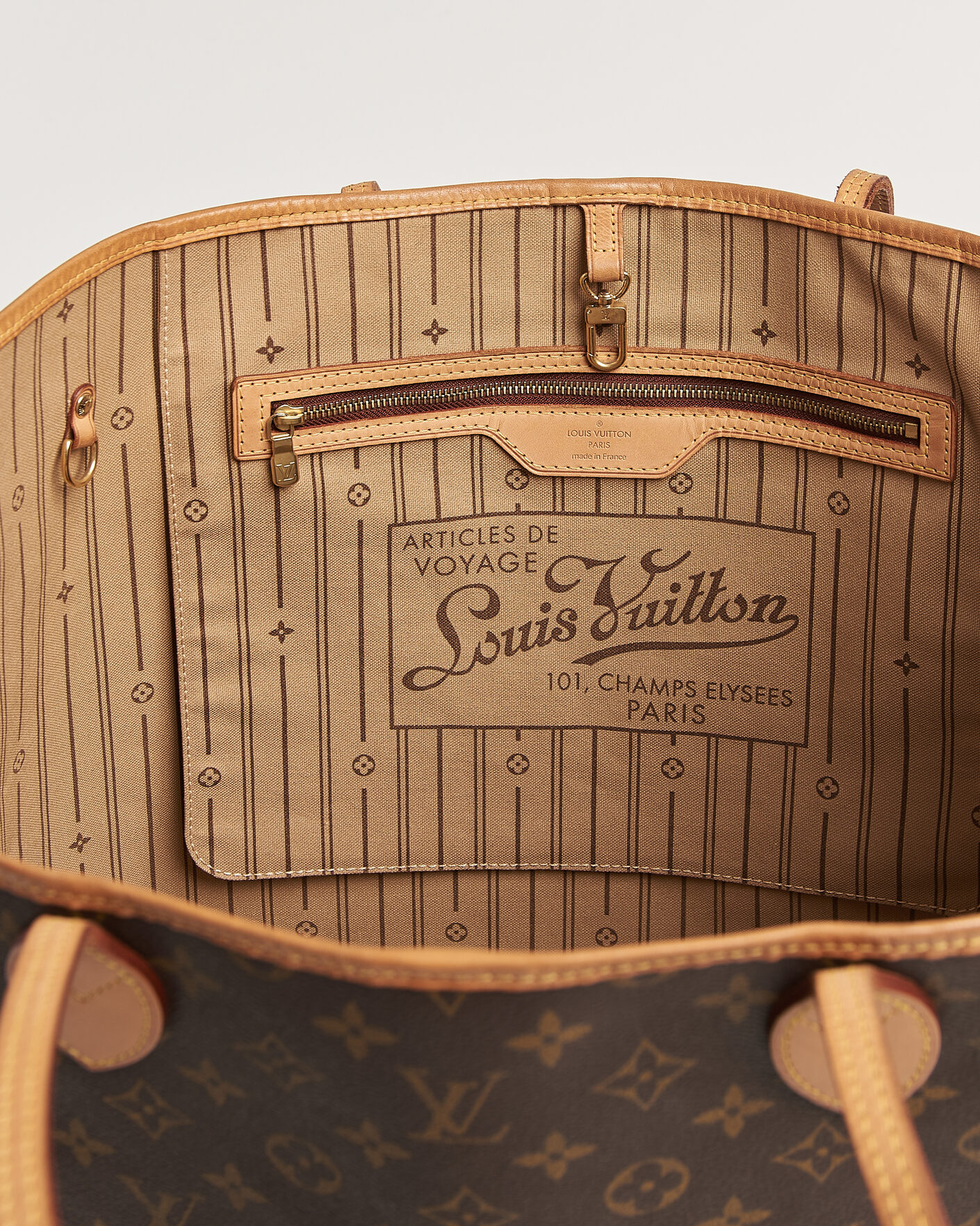 Homme | Pre-Owned & Vintage Bags | Louis Vuitton Pre-Owned | Neverfull GM Monogram