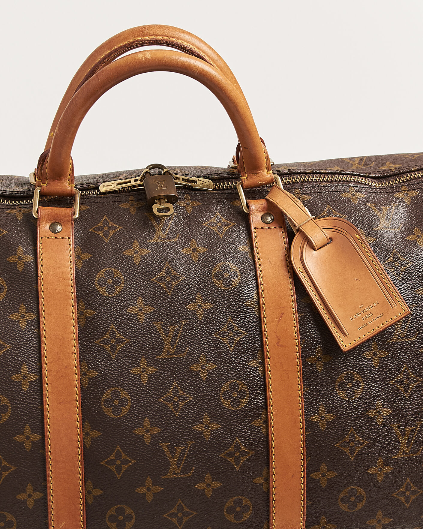 Homme | Pre-Owned & Vintage Bags | Louis Vuitton Pre-Owned | Keepall 60 Monogram
