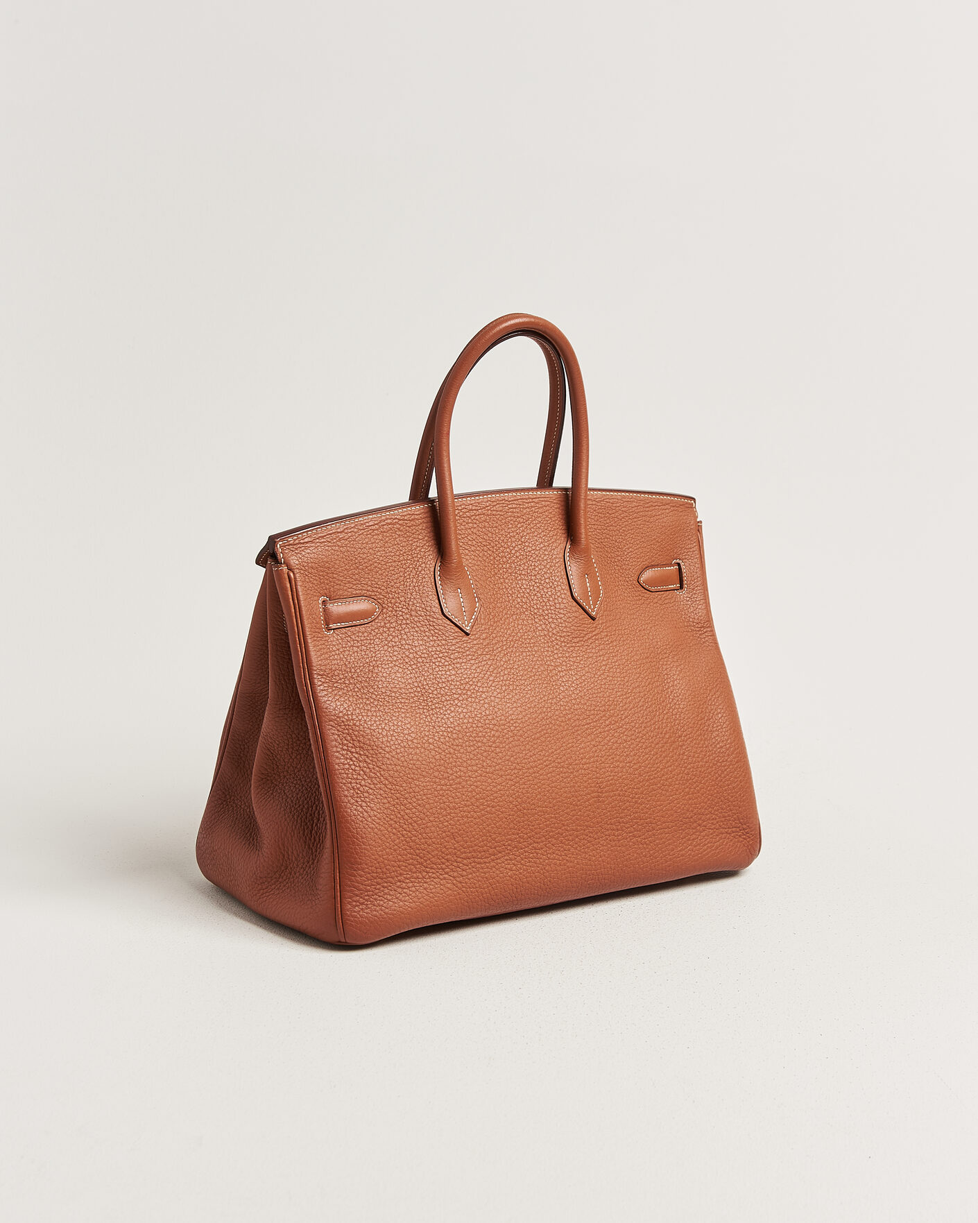 Homme | Pre-Owned & Vintage Bags | Hermès Pre-Owned | Birkin 35 Togo Leather Cognac Brown