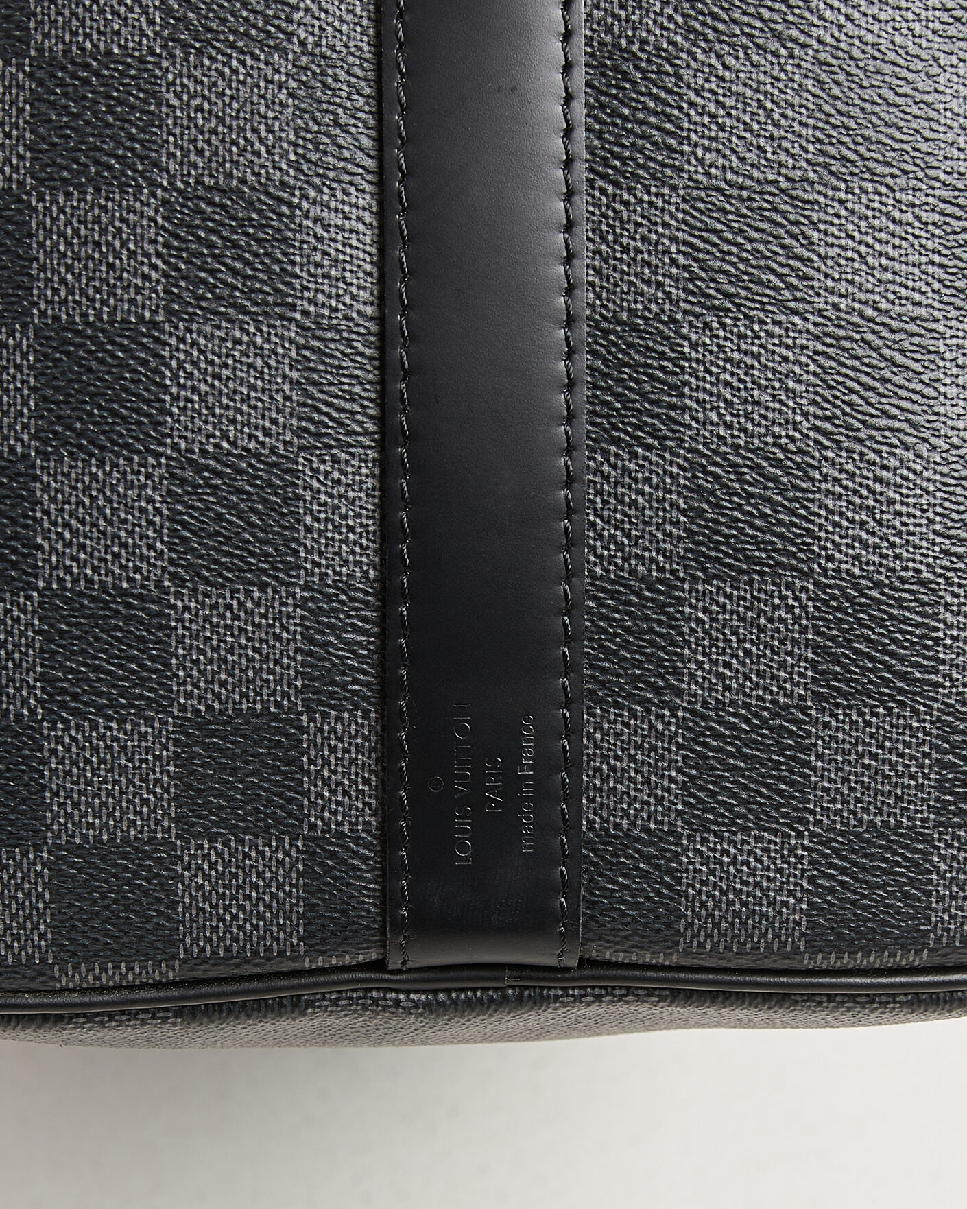 Homme | Pre-Owned & Vintage Bags | Louis Vuitton Pre-Owned | Keepall 45 Bandouliére Damier graphite