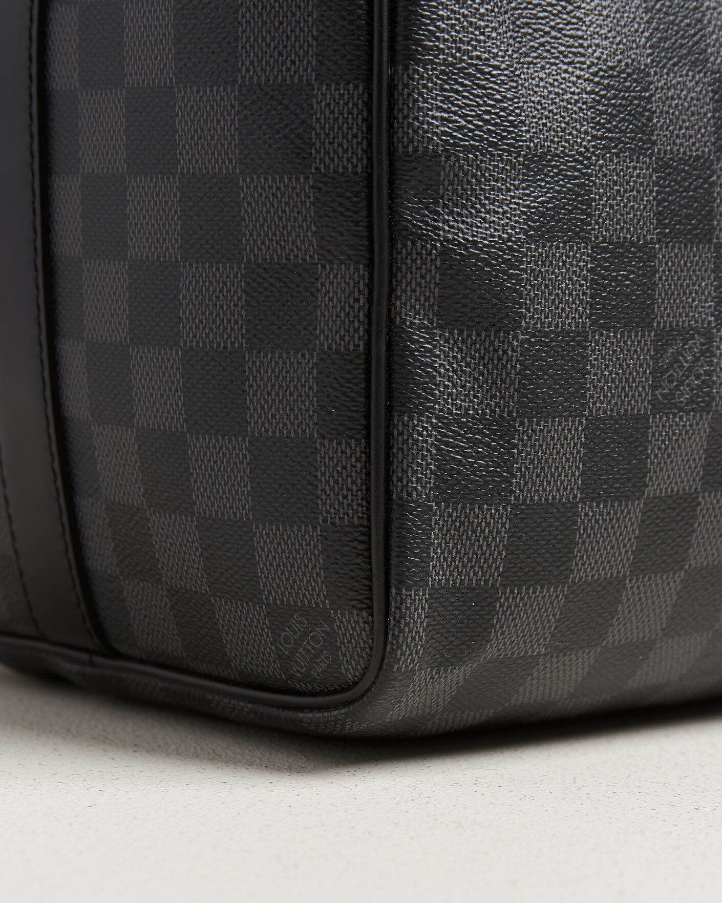Homme | Pre-Owned & Vintage Bags | Louis Vuitton Pre-Owned | Keepall 45 Bandouliére Damier graphite