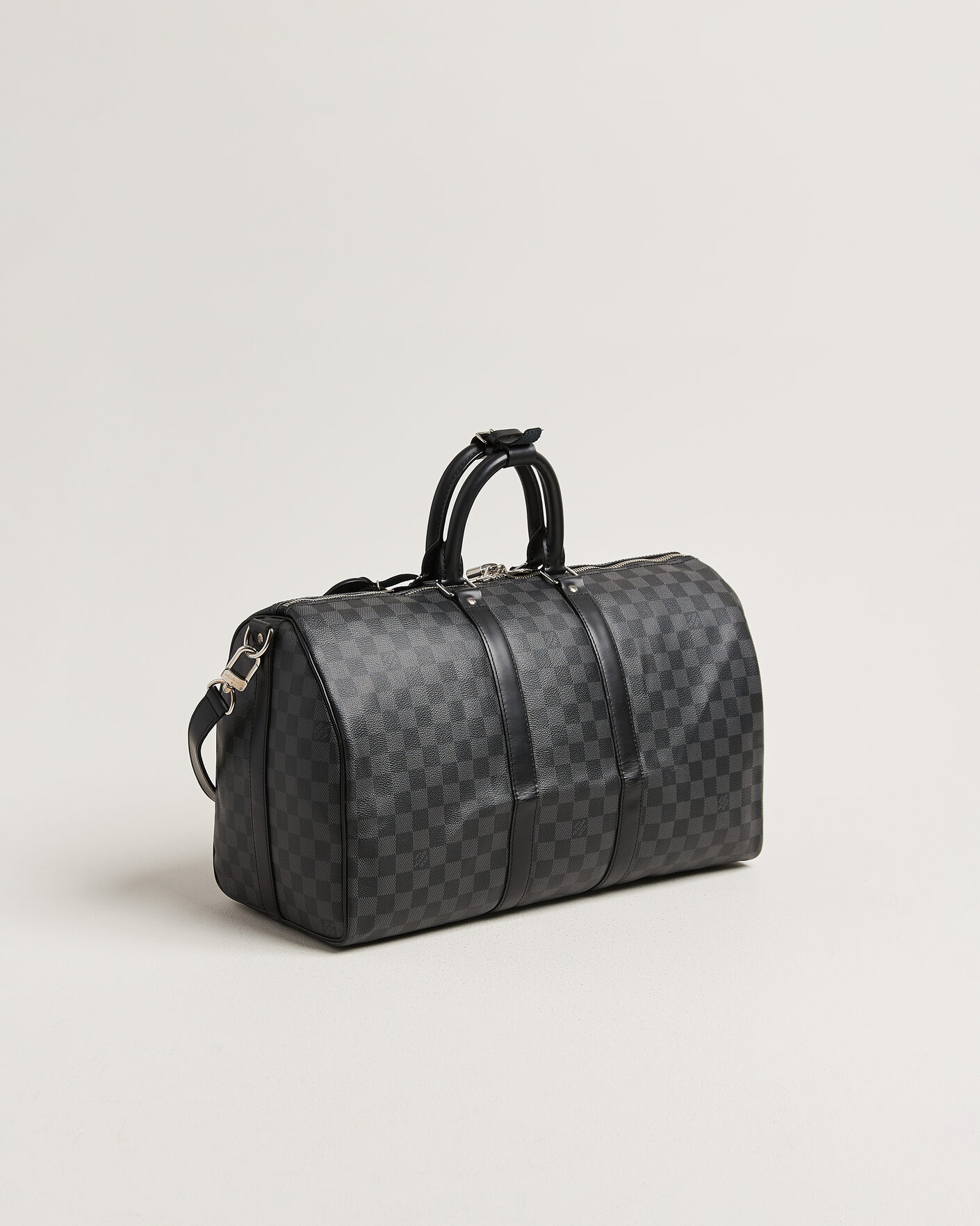 Homme | Pre-Owned & Vintage Bags | Louis Vuitton Pre-Owned | Keepall 45 Bandouliére Damier graphite