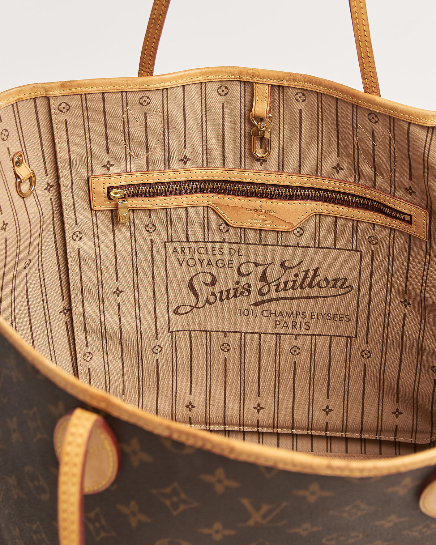 Homme | Pre-Owned & Vintage Bags | Louis Vuitton Pre-Owned | Neverfull GM Monogram