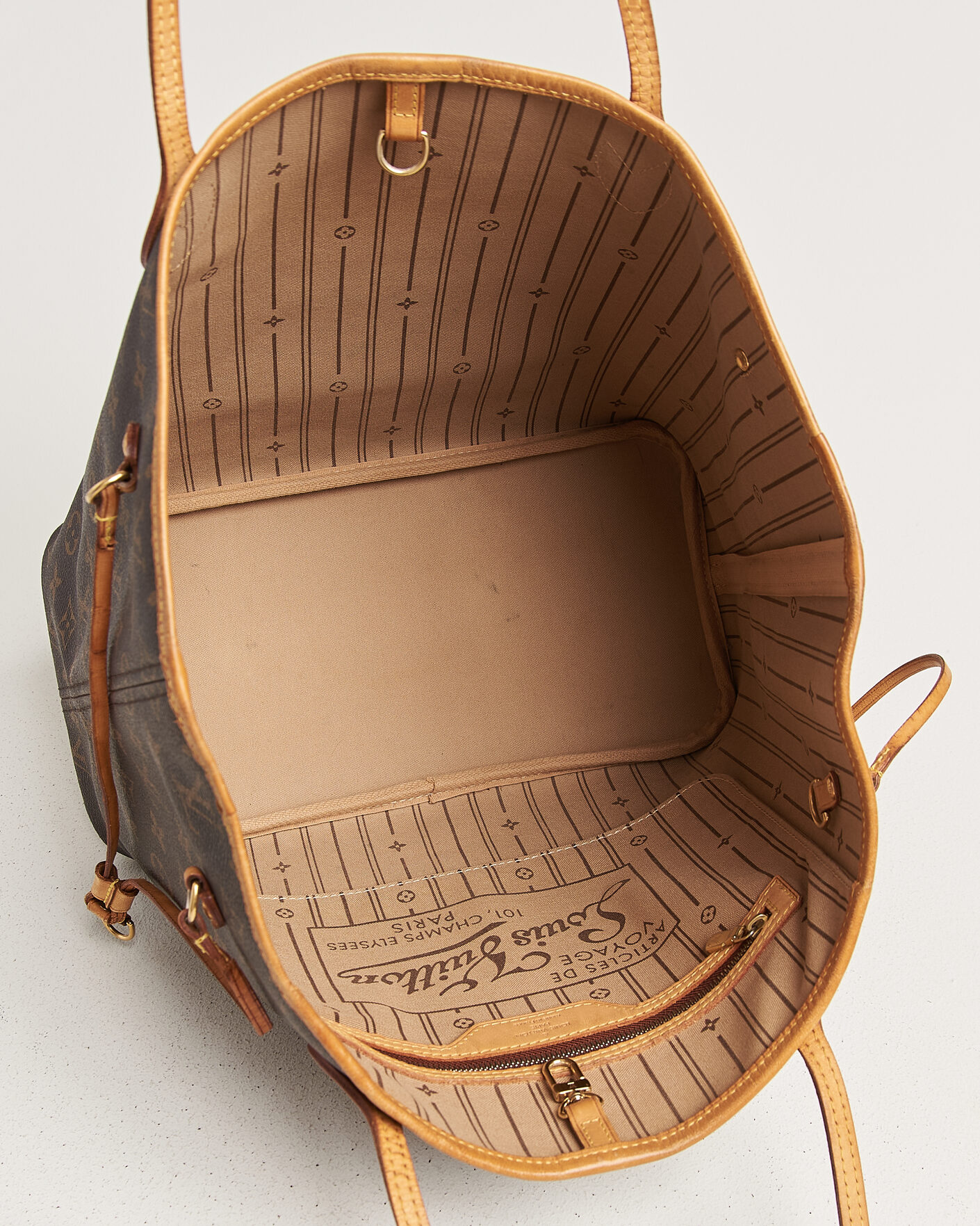 Homme | Pre-Owned & Vintage Bags | Louis Vuitton Pre-Owned | Neverfull MM Monogram
