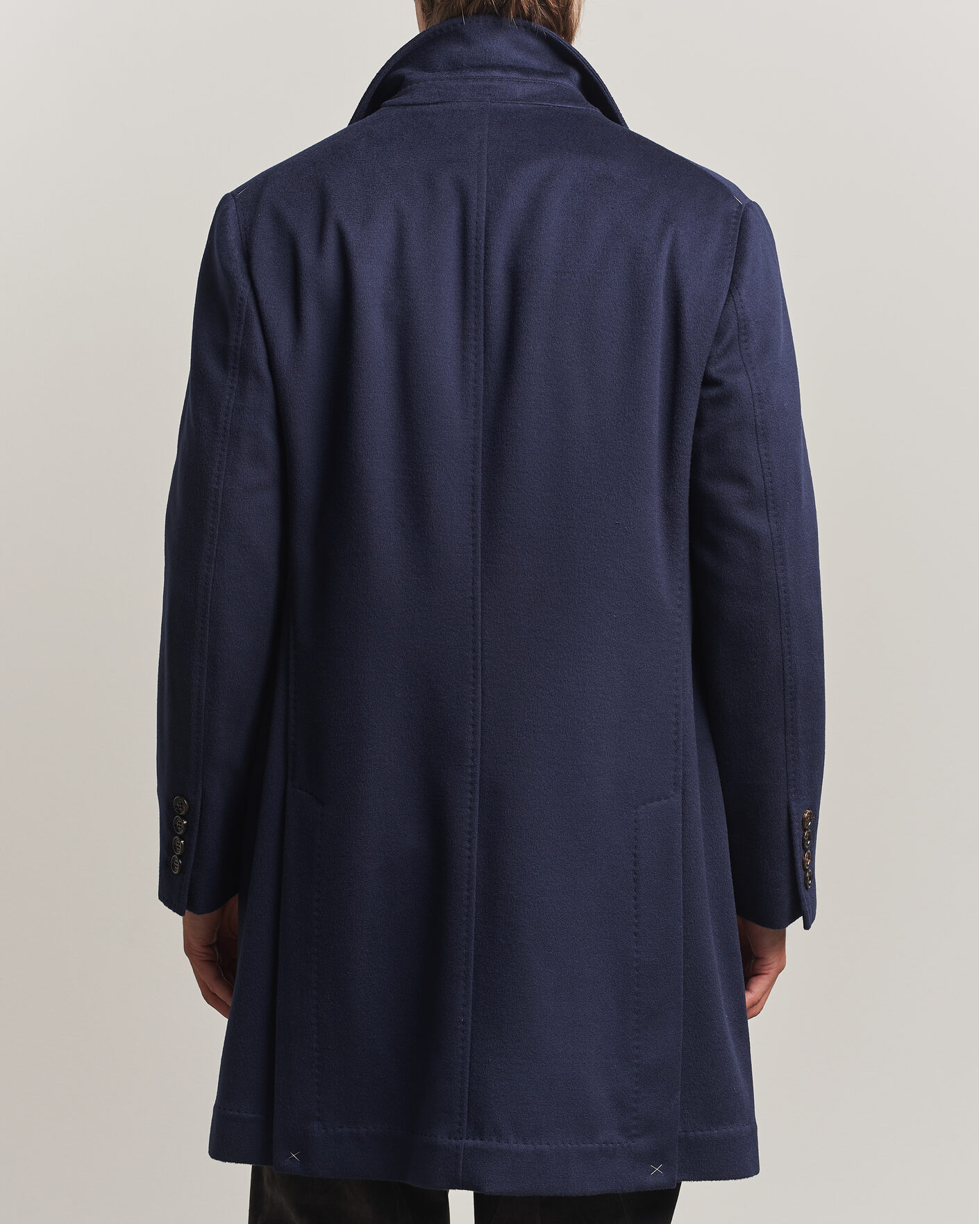 Homme | Manteaux Et Vestes | Brunello Cucinelli | Soft Wool Coat Navy