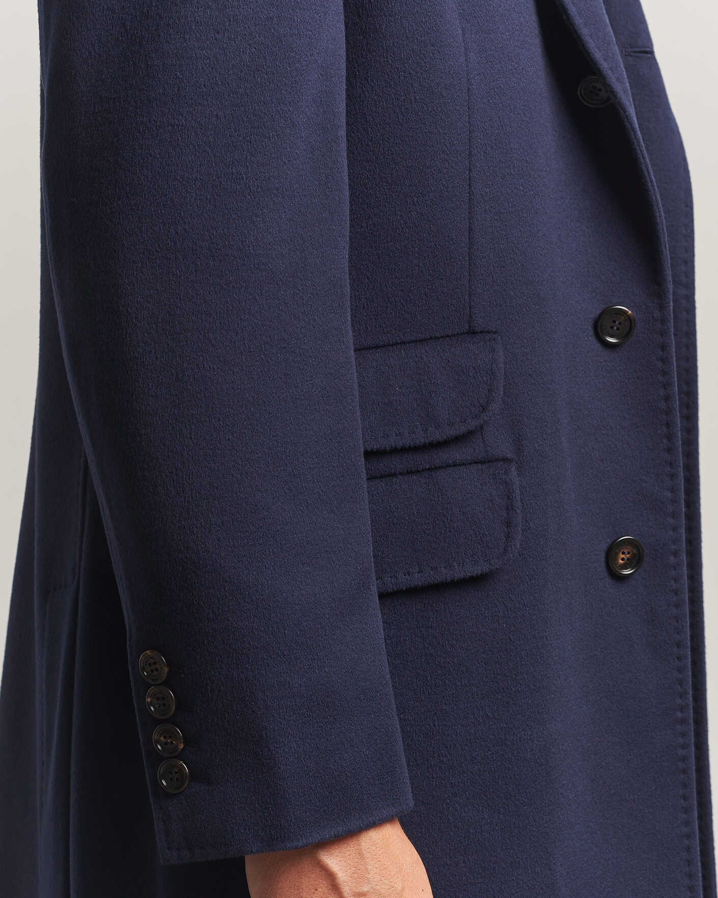 Homme | Manteaux Et Vestes | Brunello Cucinelli | Soft Wool Coat Navy