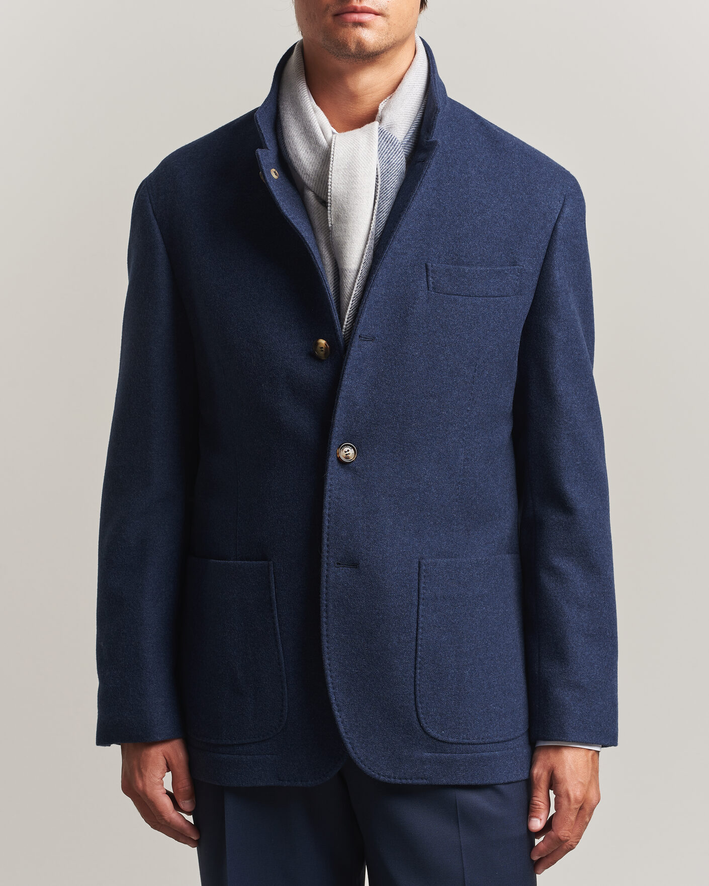 Homme | Manteaux Et Vestes | Brunello Cucinelli | Cashmere City Jacket Navy