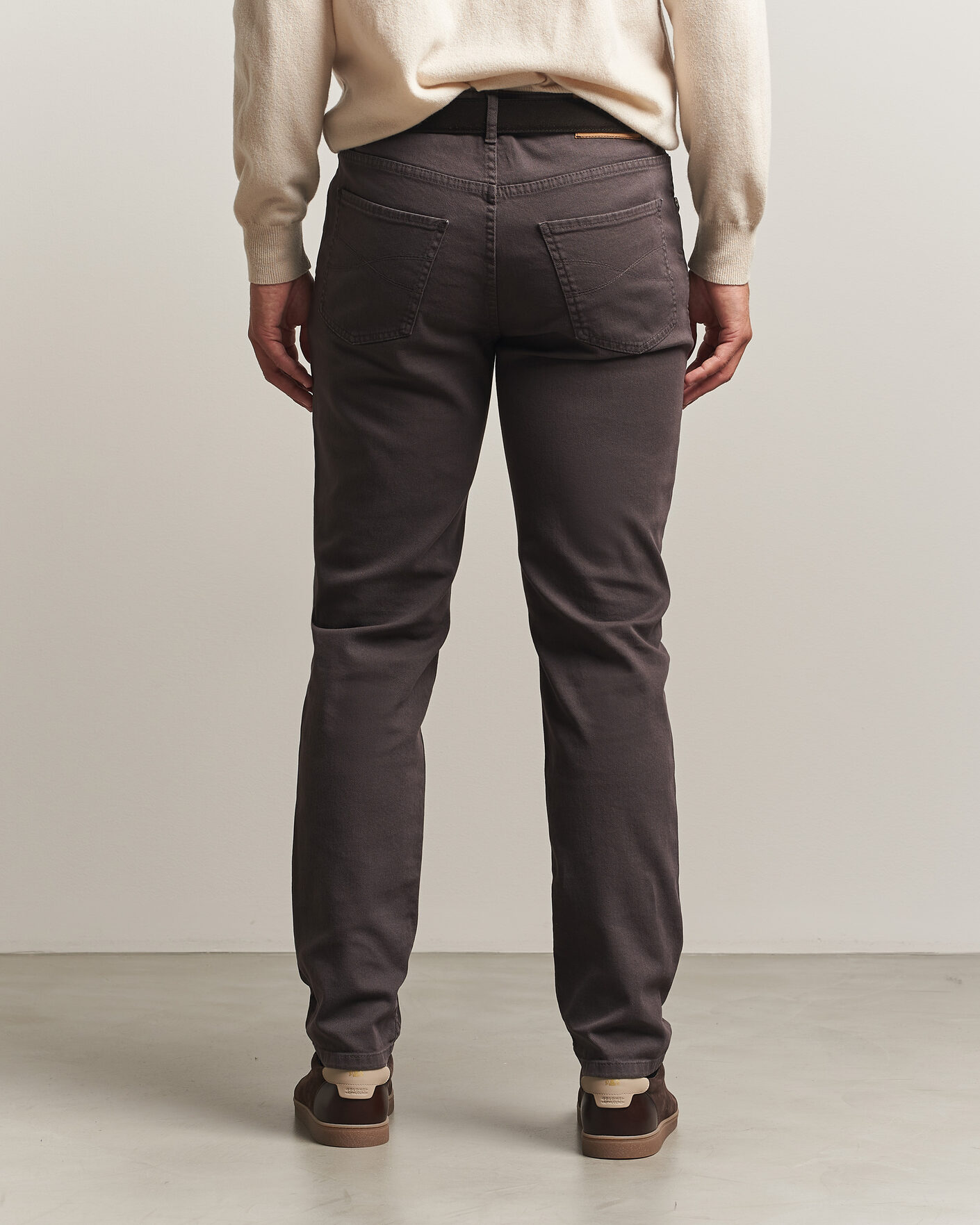 Homme | Pantalons | Brunello Cucinelli | Slim Fit Bull Denim Pants Dark Brown