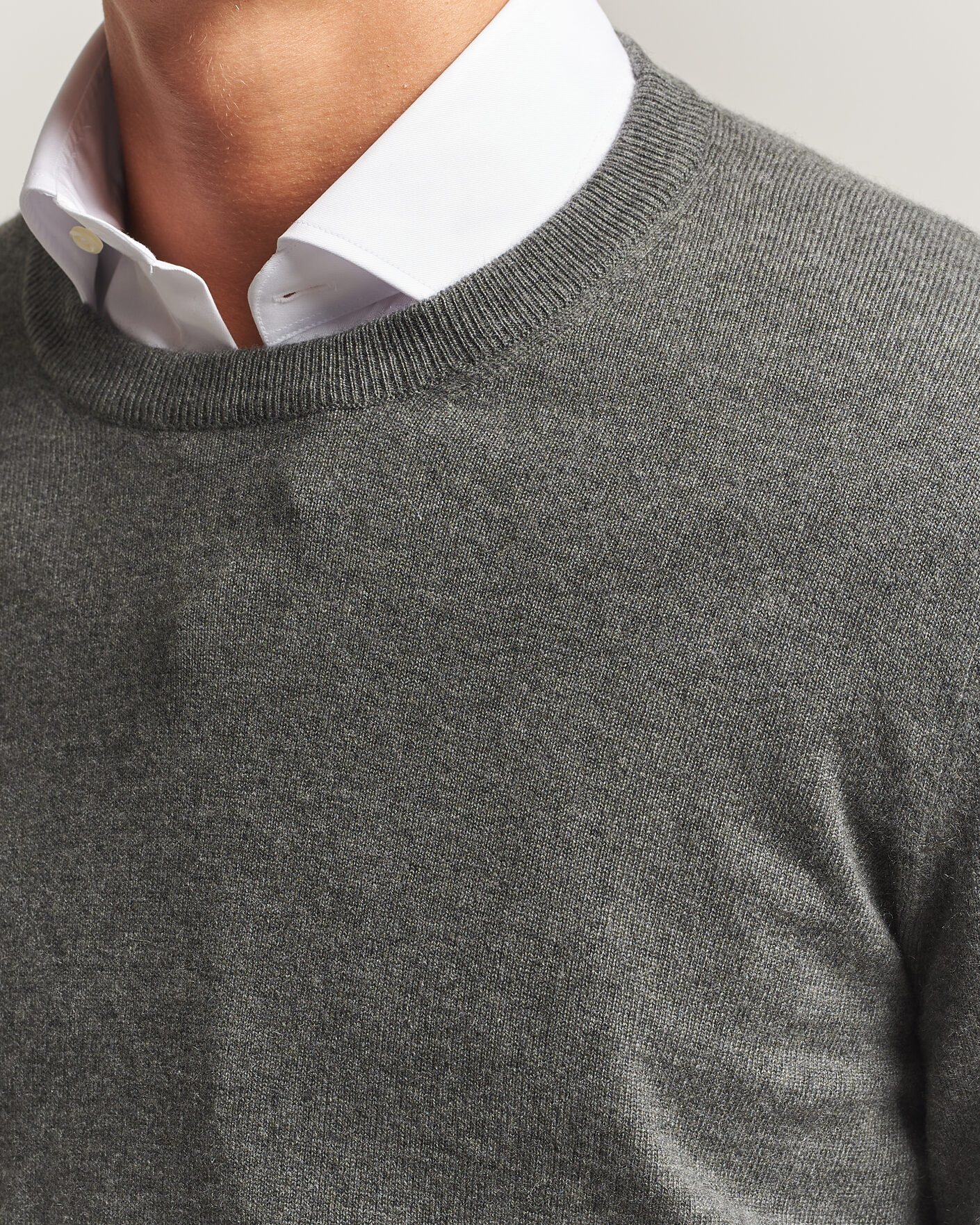 Homme | Pulls Et Tricots | Brunello Cucinelli | 2 Ply Cashmere Pullover Forest Green