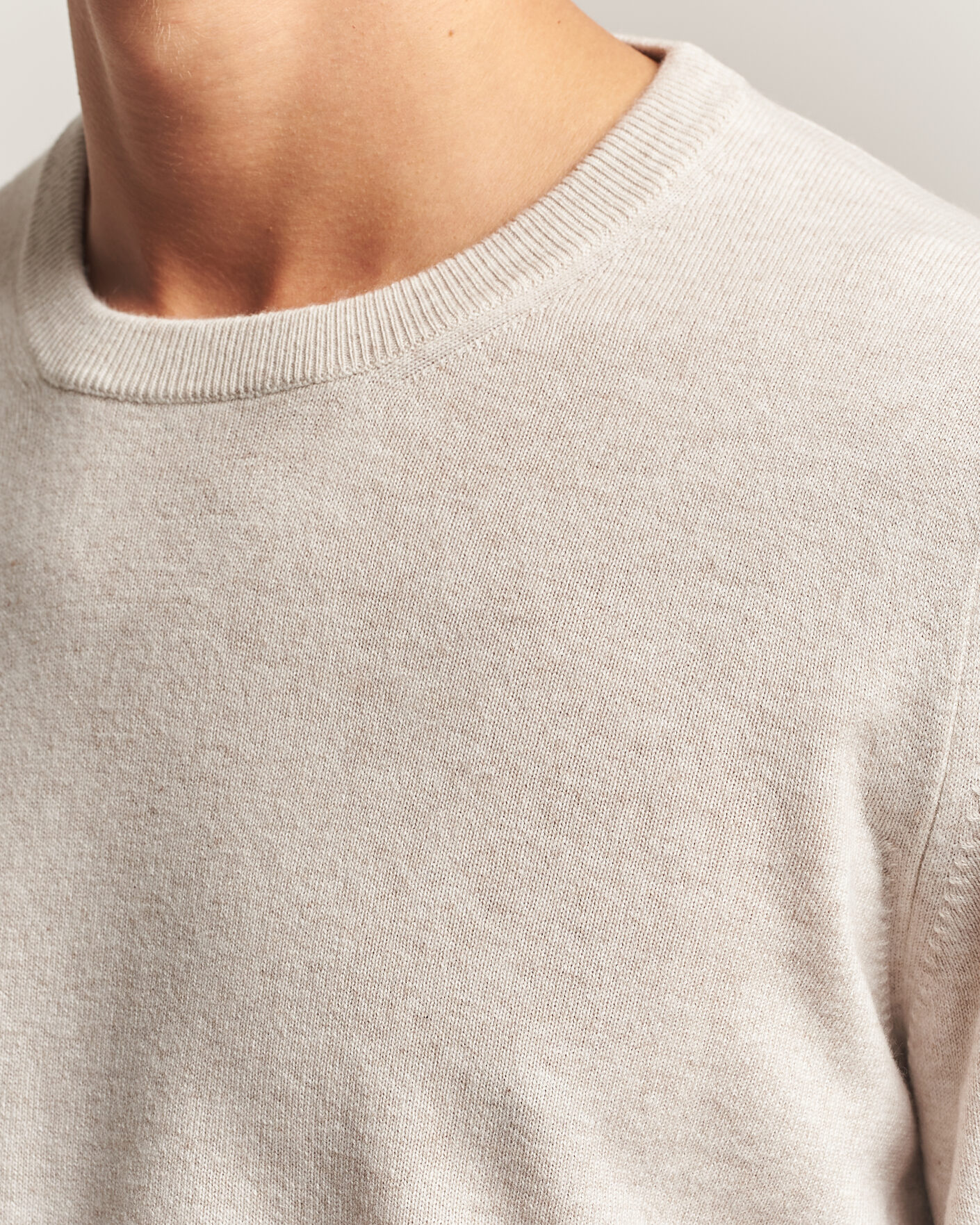 Homme | Pulls Et Tricots | Brunello Cucinelli | 2 Ply Cashmere Pullover Oyster