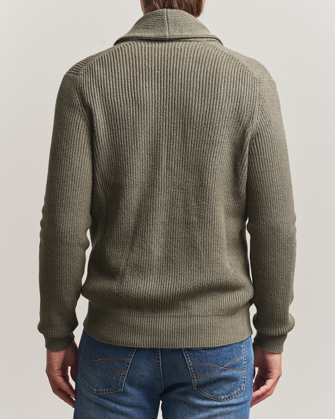 Homme | Pulls Et Tricots | Brunello Cucinelli | Shawl Collar Cardigan Forest Green