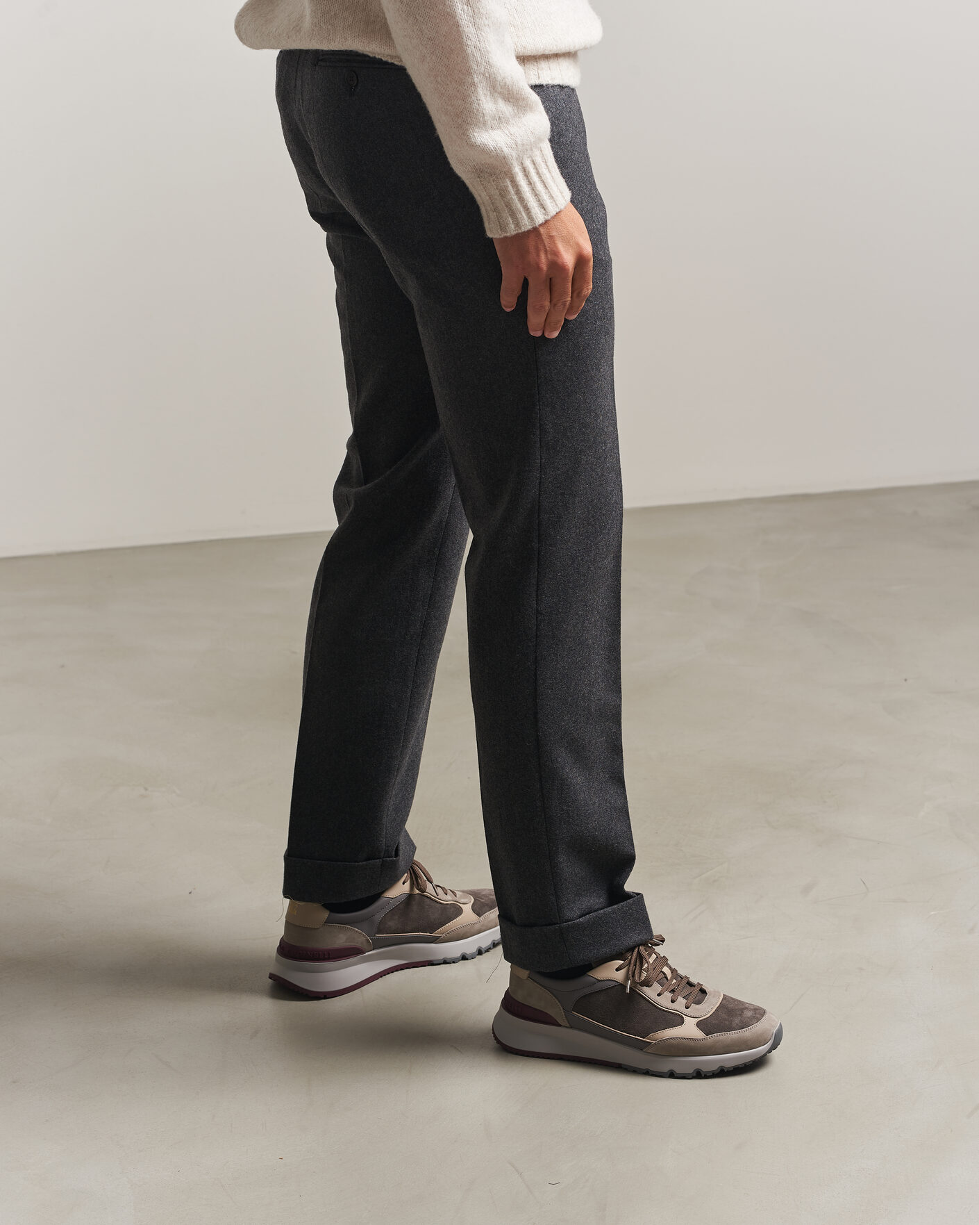 Homme | Baskets | Brunello Cucinelli | Running Sneakers Grey