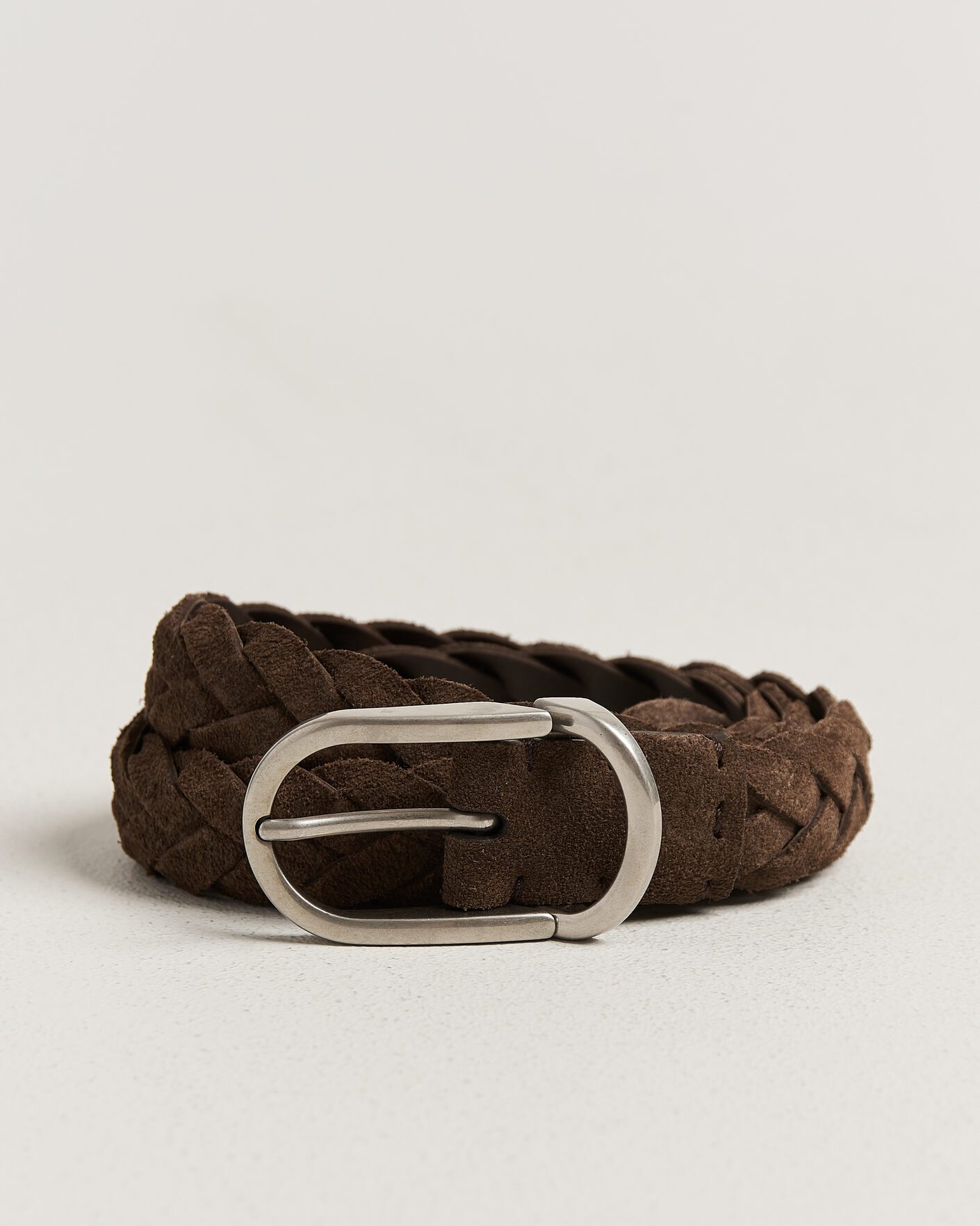 Homme | Ceintures | Brunello Cucinelli | Suede Belt Dark Brown