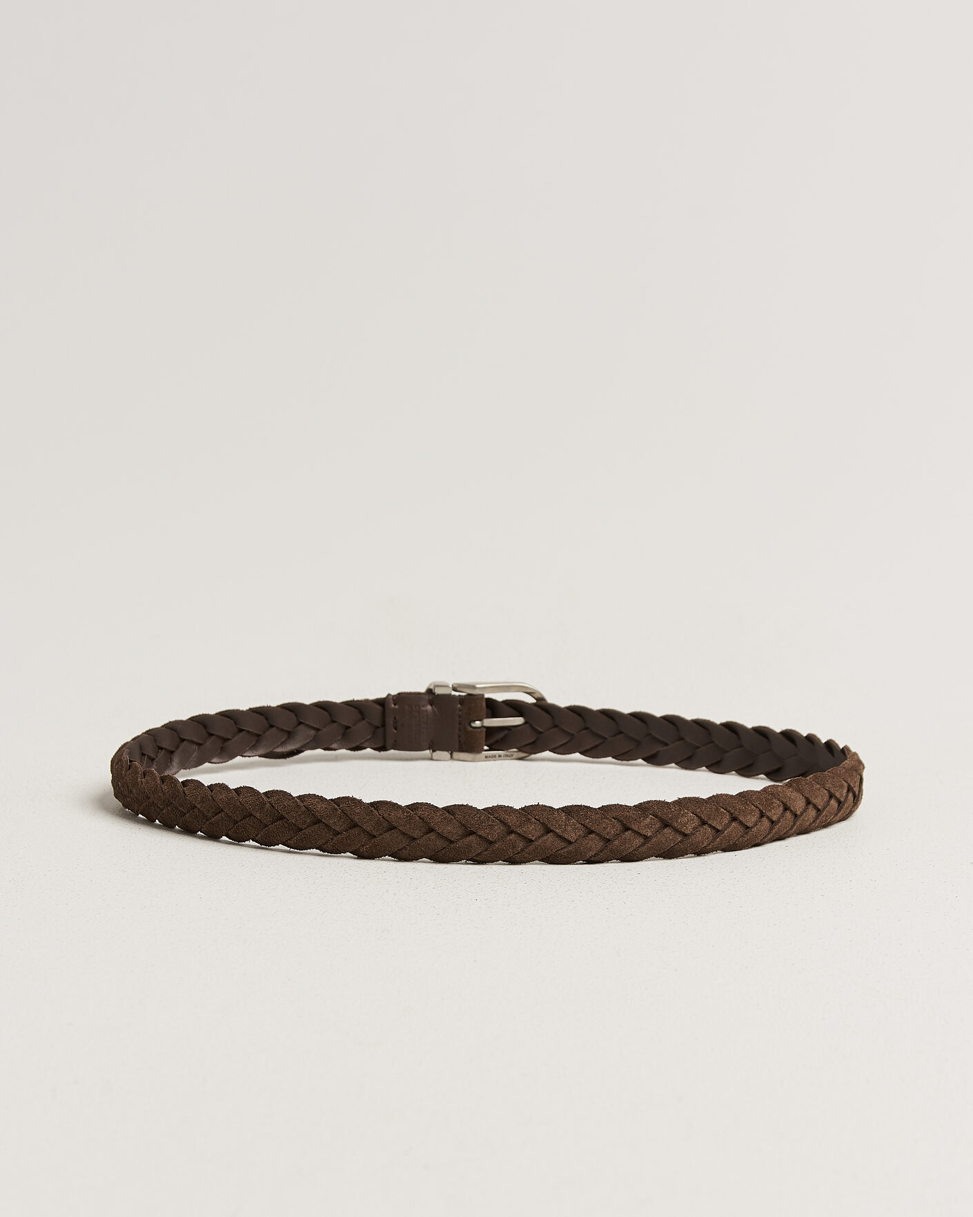 Homme | Ceintures | Brunello Cucinelli | Suede Belt Dark Brown