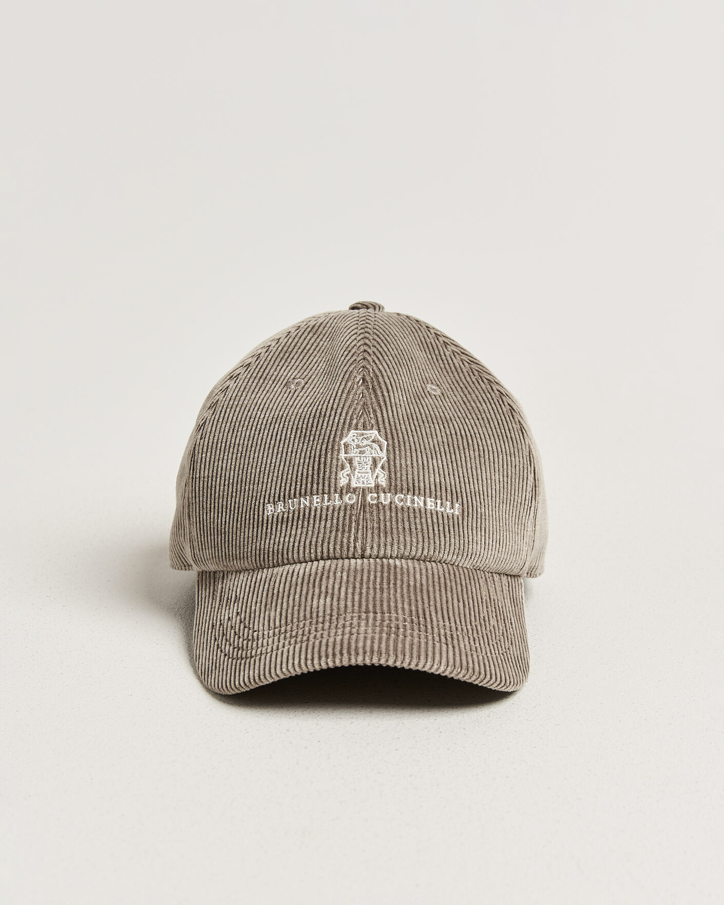 Homme | Bobs Et Casquettes | Brunello Cucinelli | Corduroy Baseball Cap Taupe