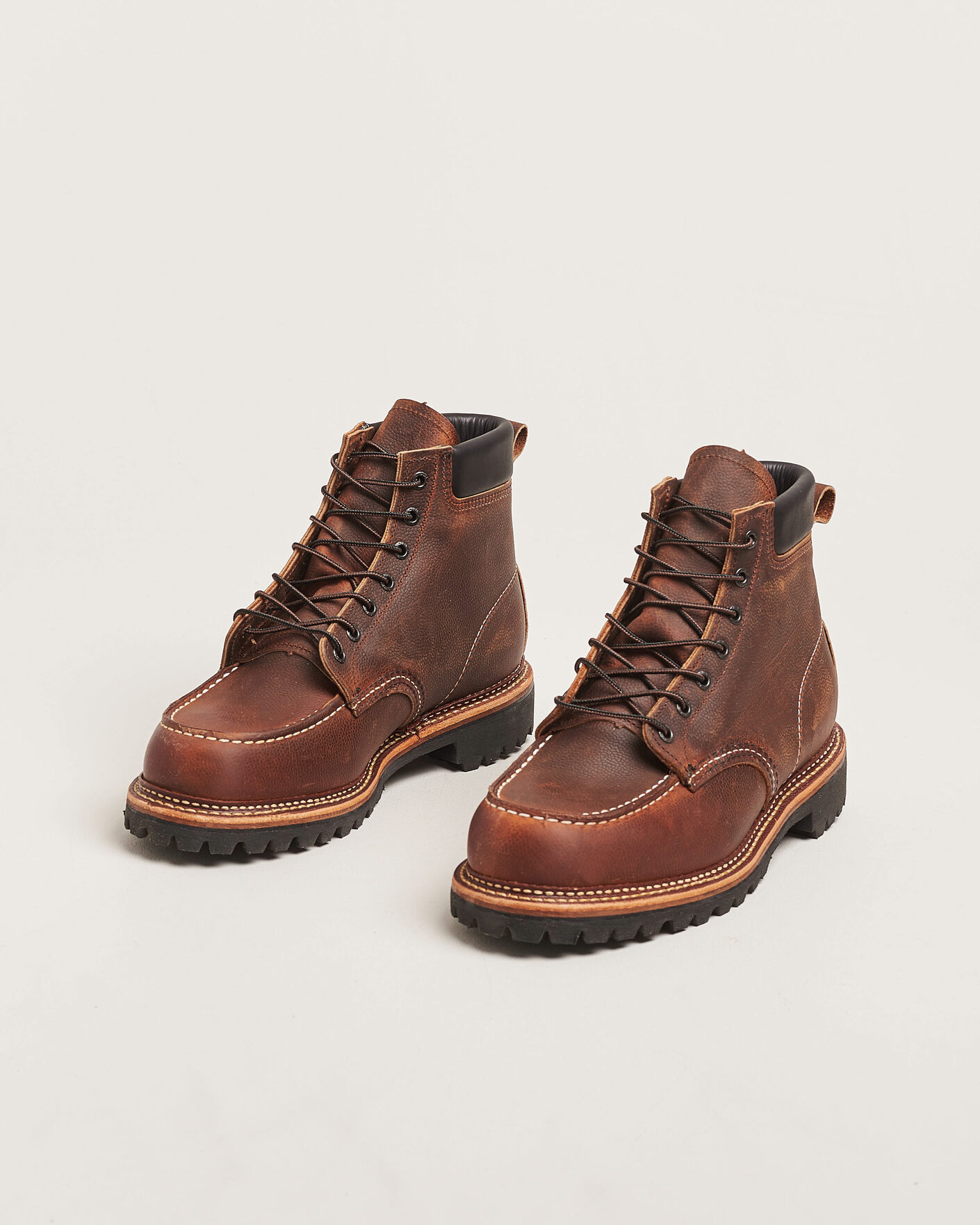 Homme | Bottes | Red Wing Shoes | Norway Moc Toe Boot Copper Rough/Though Leather