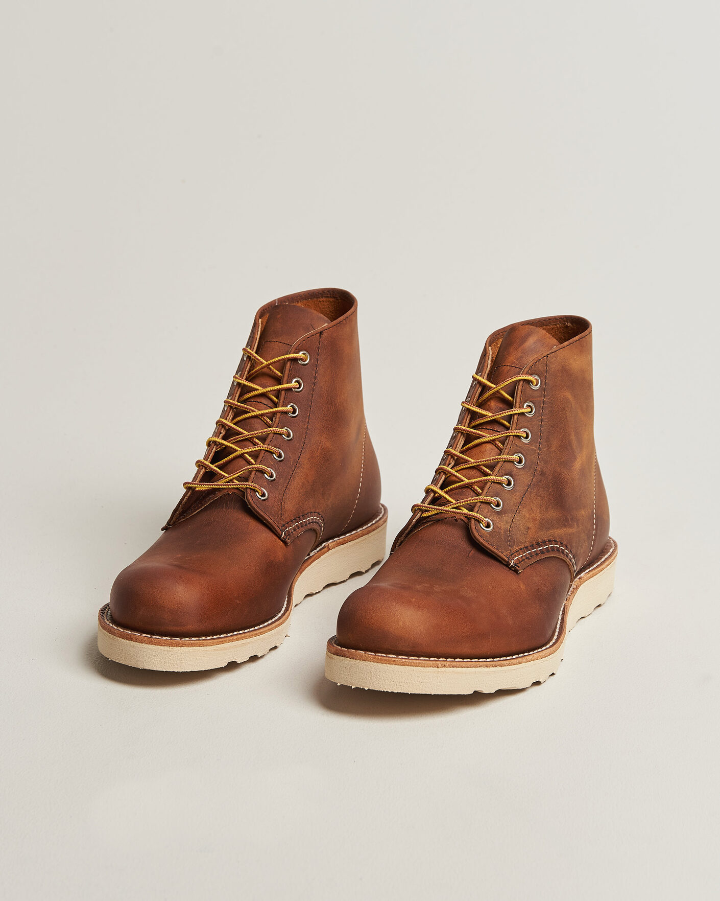 Homme | Bottes | Red Wing Shoes | Round Toe Boot Copper Rough/Though Leather