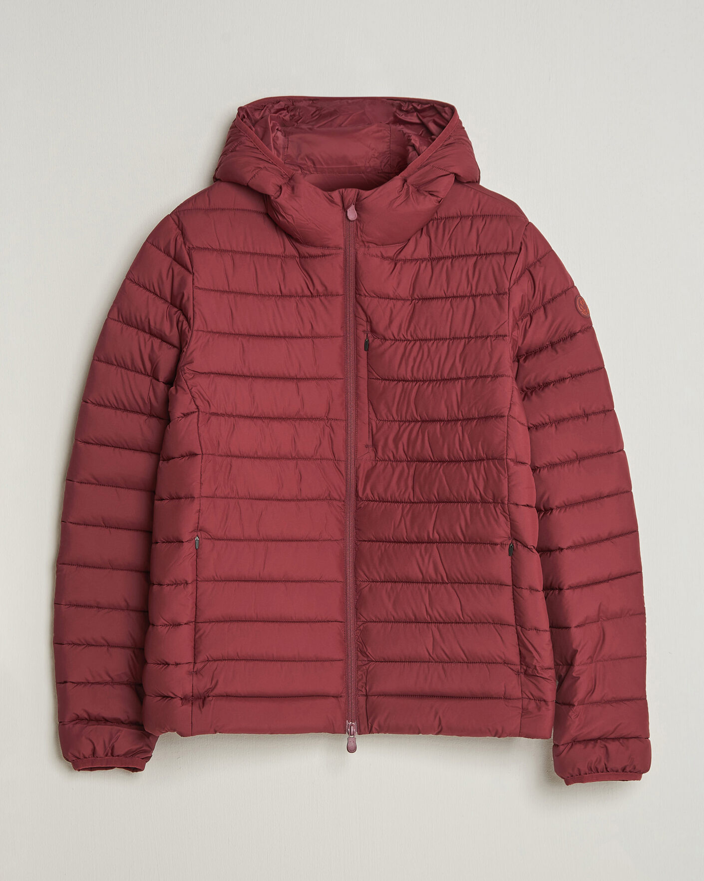 Homme | Manteaux Et Vestes | Save The Duck | Juncus Matt Lightweight Hood Jacket Wine Red