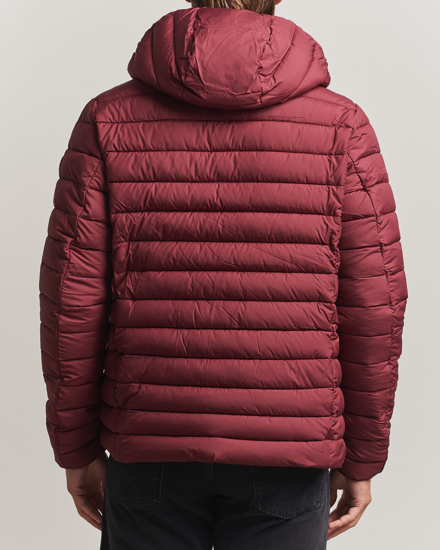 Homme | Manteaux Et Vestes | Save The Duck | Juncus Matt Lightweight Hood Jacket Wine Red