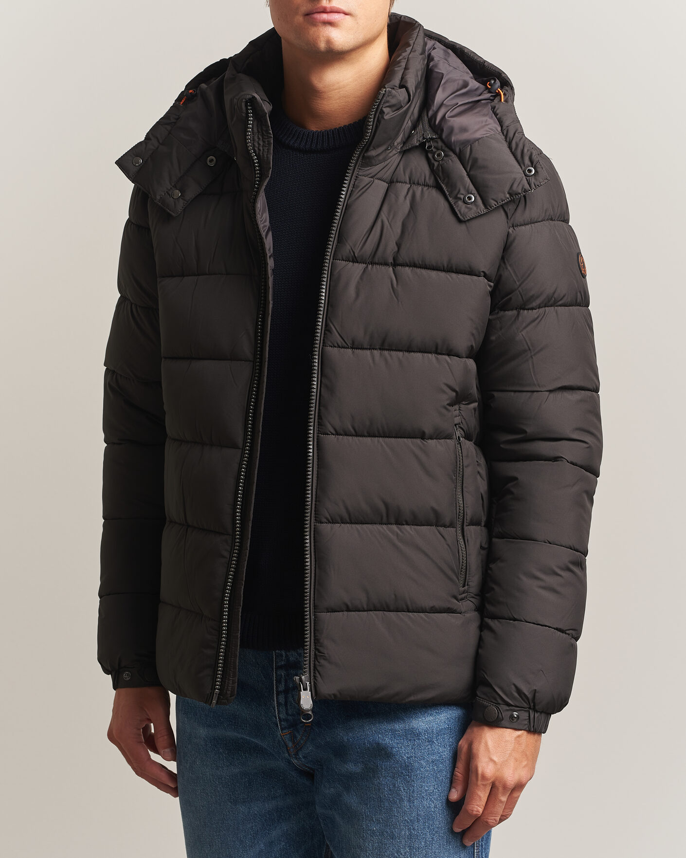 Homme | Manteaux Et Vestes | Save The Duck | Boris Matt Padded Puffer Brown Black