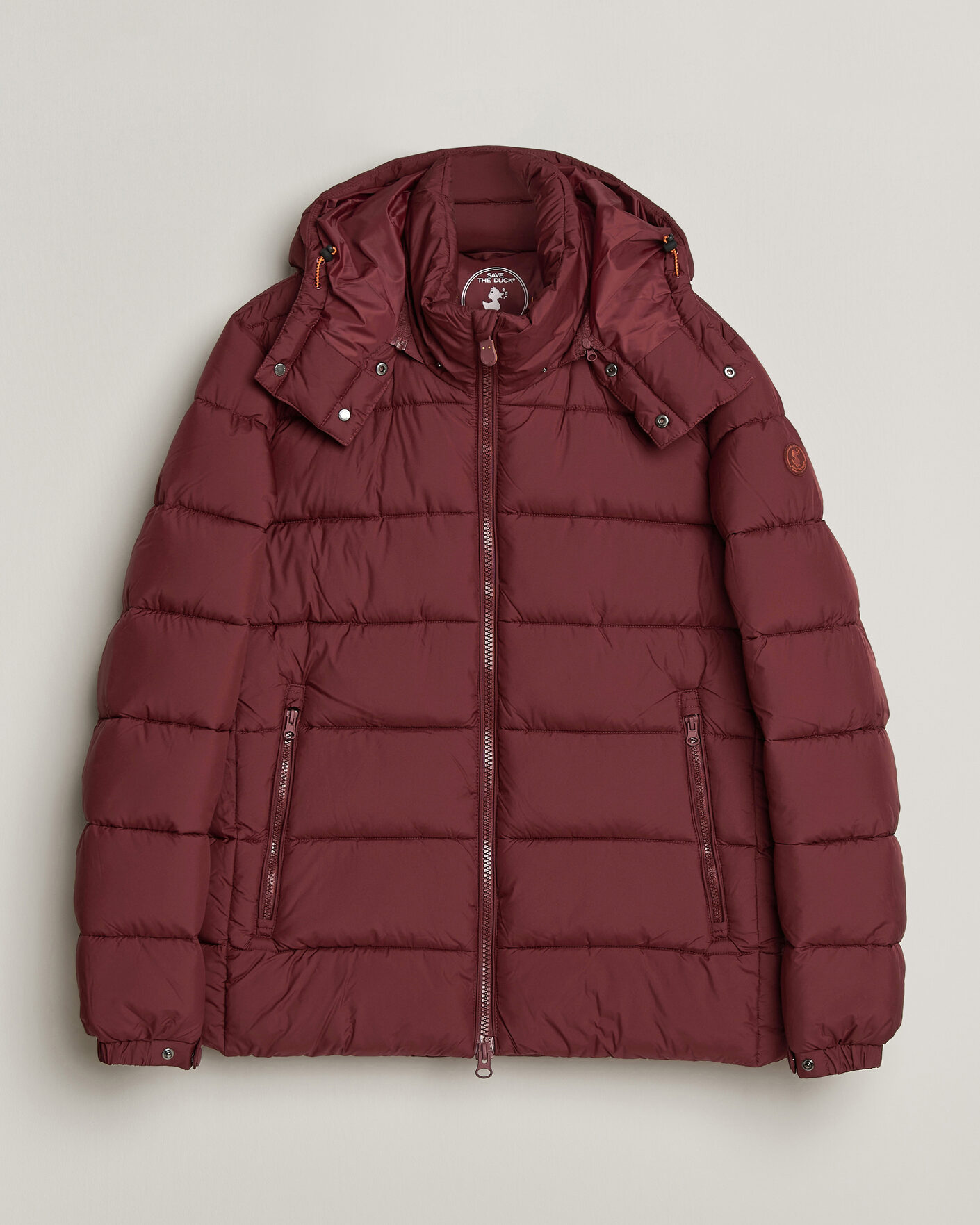 Homme | Manteaux Et Vestes | Save The Duck | Boris Matt Padded Puffer Wine Red