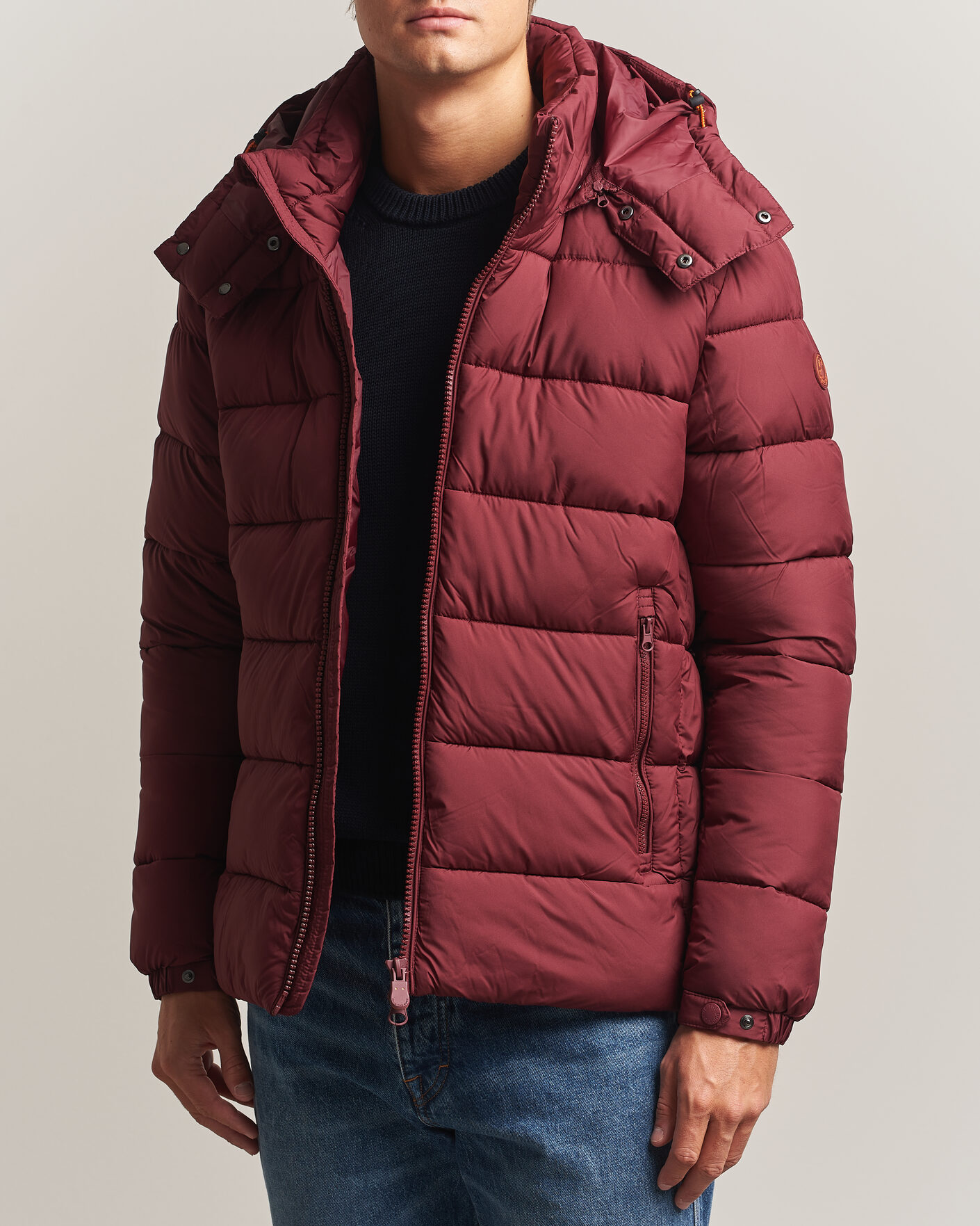 Homme | Manteaux Et Vestes | Save The Duck | Boris Matt Padded Puffer Wine Red