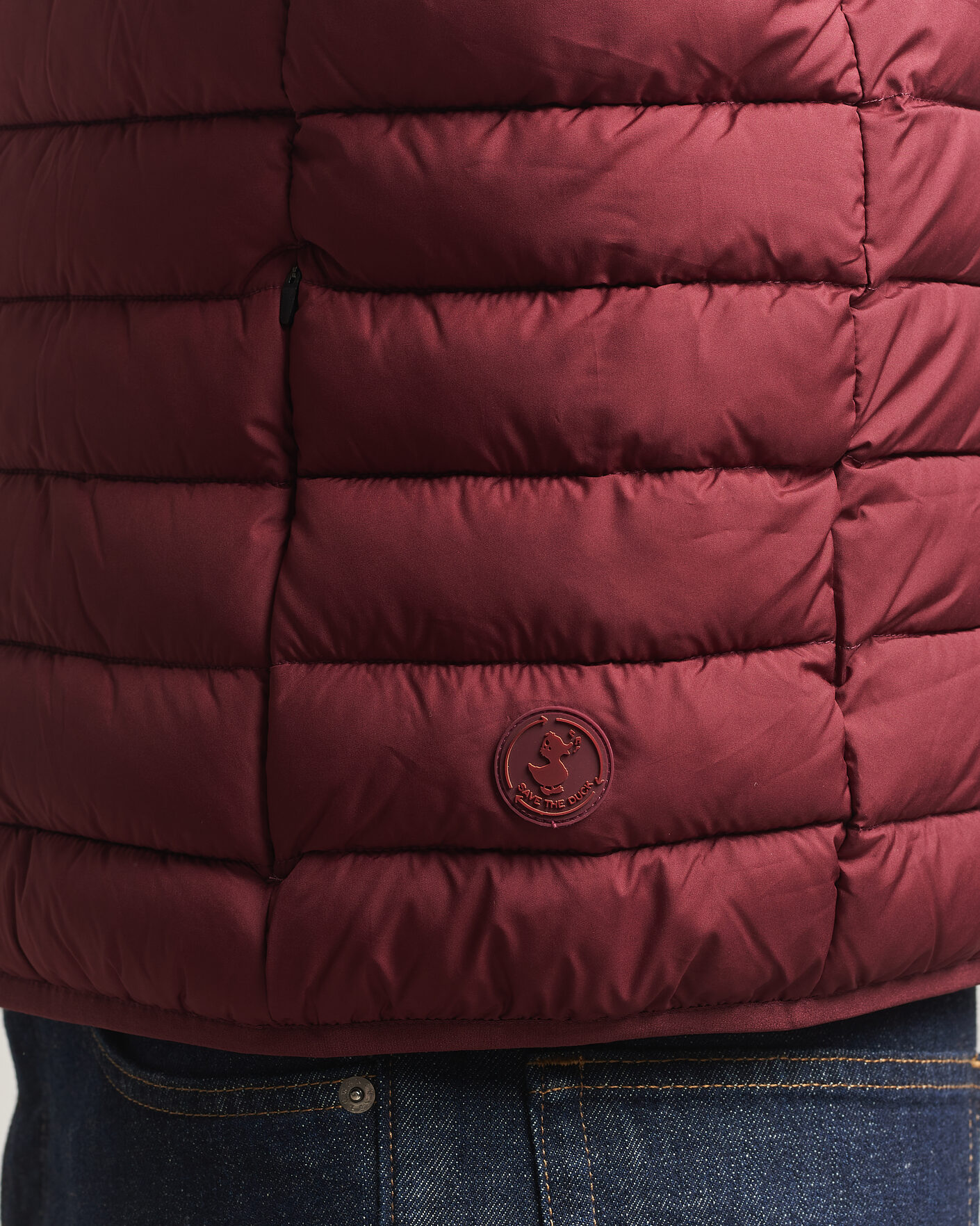 Homme | Gilets | Save The Duck | Rhus Matt Lightweight Vest Wine Red