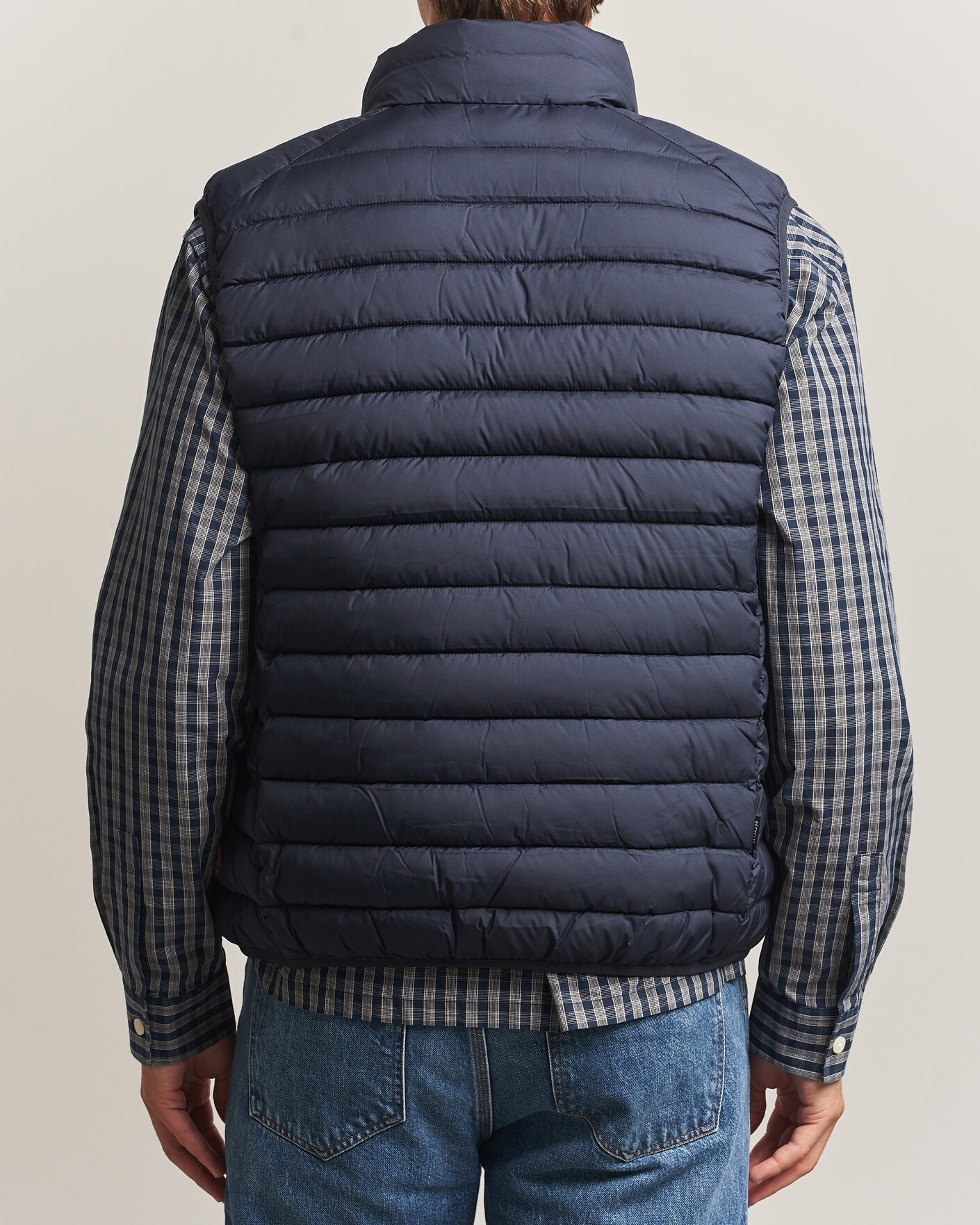 Homme | Gilets | Save The Duck | Rhus Matt Lightweight Vest Blue Black