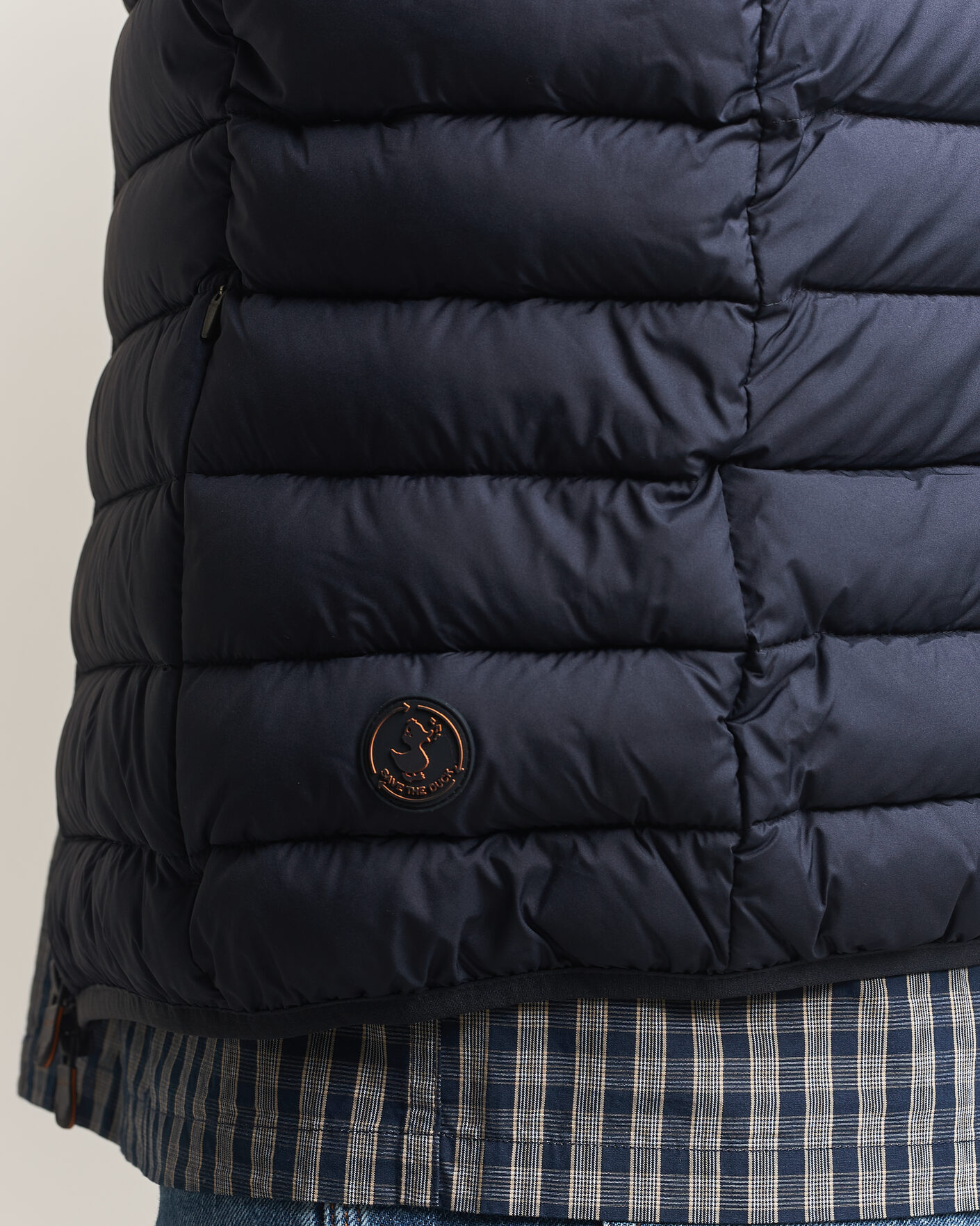 Homme | Gilets | Save The Duck | Rhus Matt Lightweight Vest Blue Black