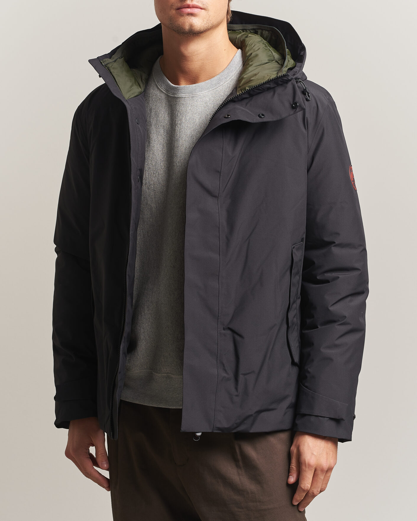 Homme | Manteaux Et Vestes | Save The Duck | Arctic Gasparo Hooded Down Jacket Black