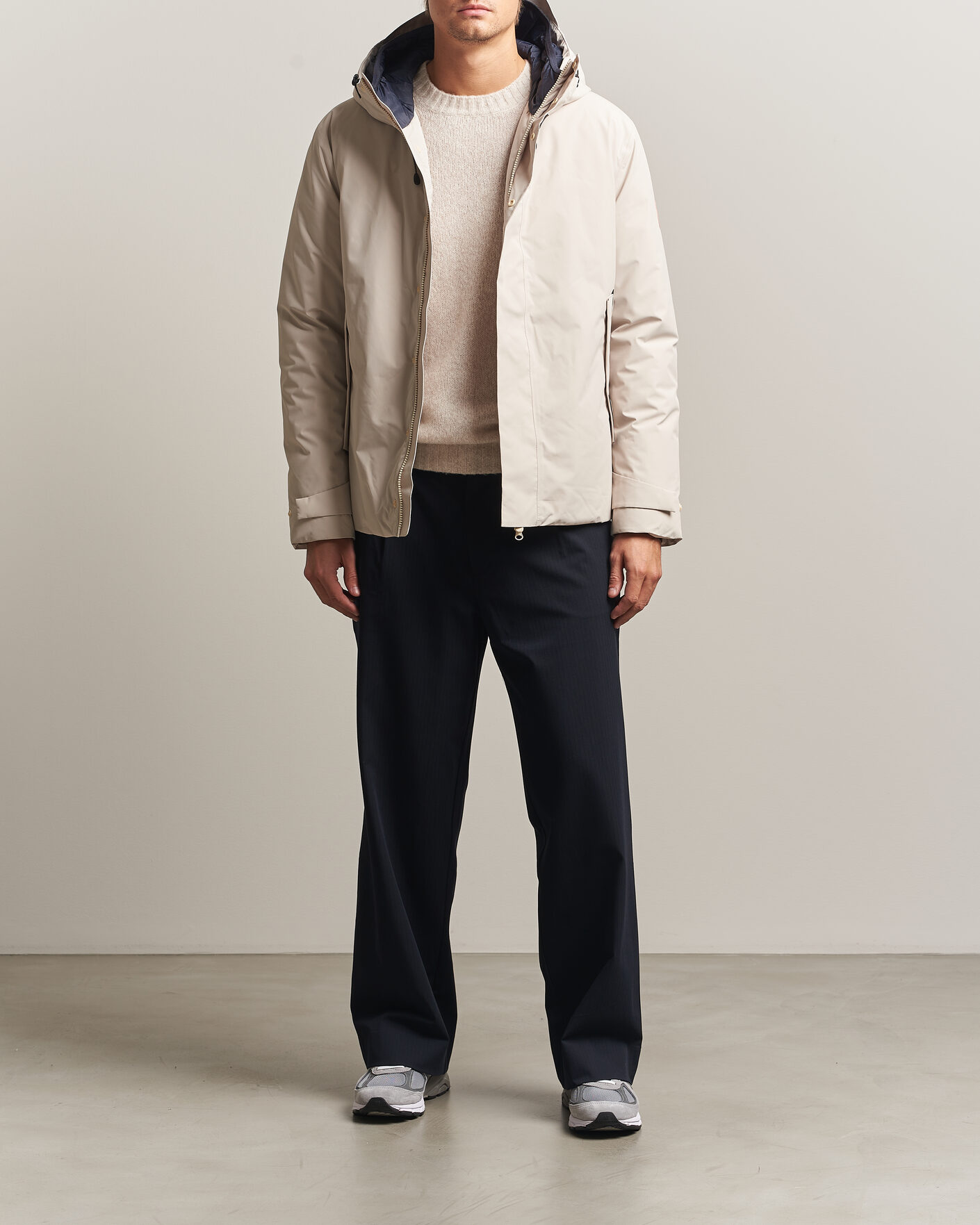 Homme | Manteaux Et Vestes | Save The Duck | Arctic Gasparo Hooded Down Jacket Shore Beige