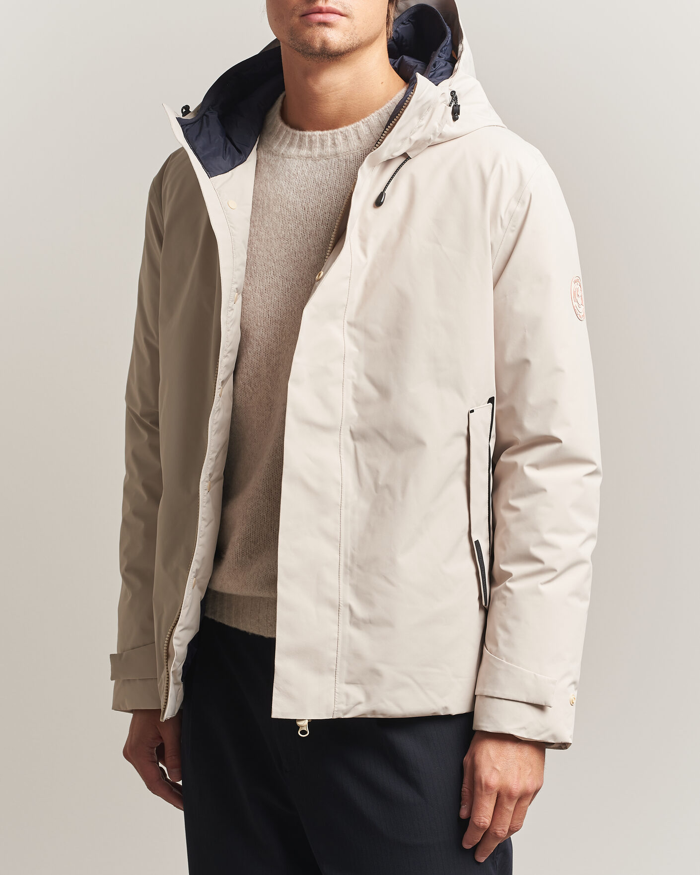 Homme | Manteaux Et Vestes | Save The Duck | Arctic Gasparo Hooded Down Jacket Shore Beige