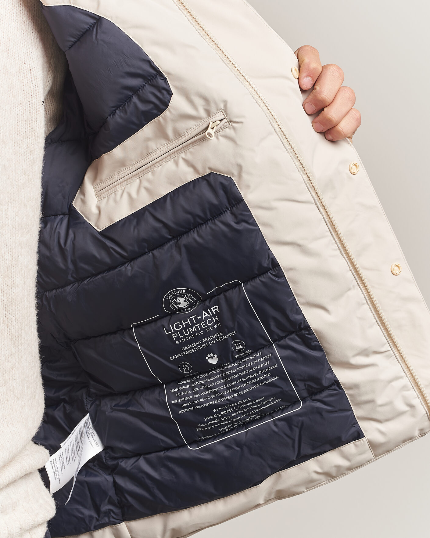 Homme | Manteaux Et Vestes | Save The Duck | Arctic Gasparo Hooded Down Jacket Shore Beige