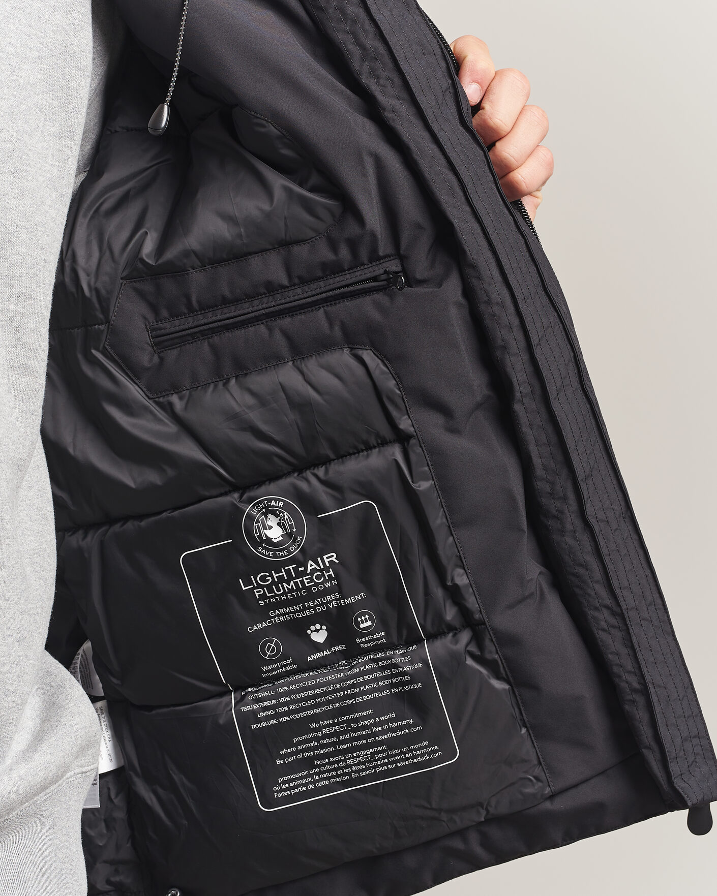 Homme | Manteaux Et Vestes | Save The Duck | Arctic Xavier Padded Jacket Black