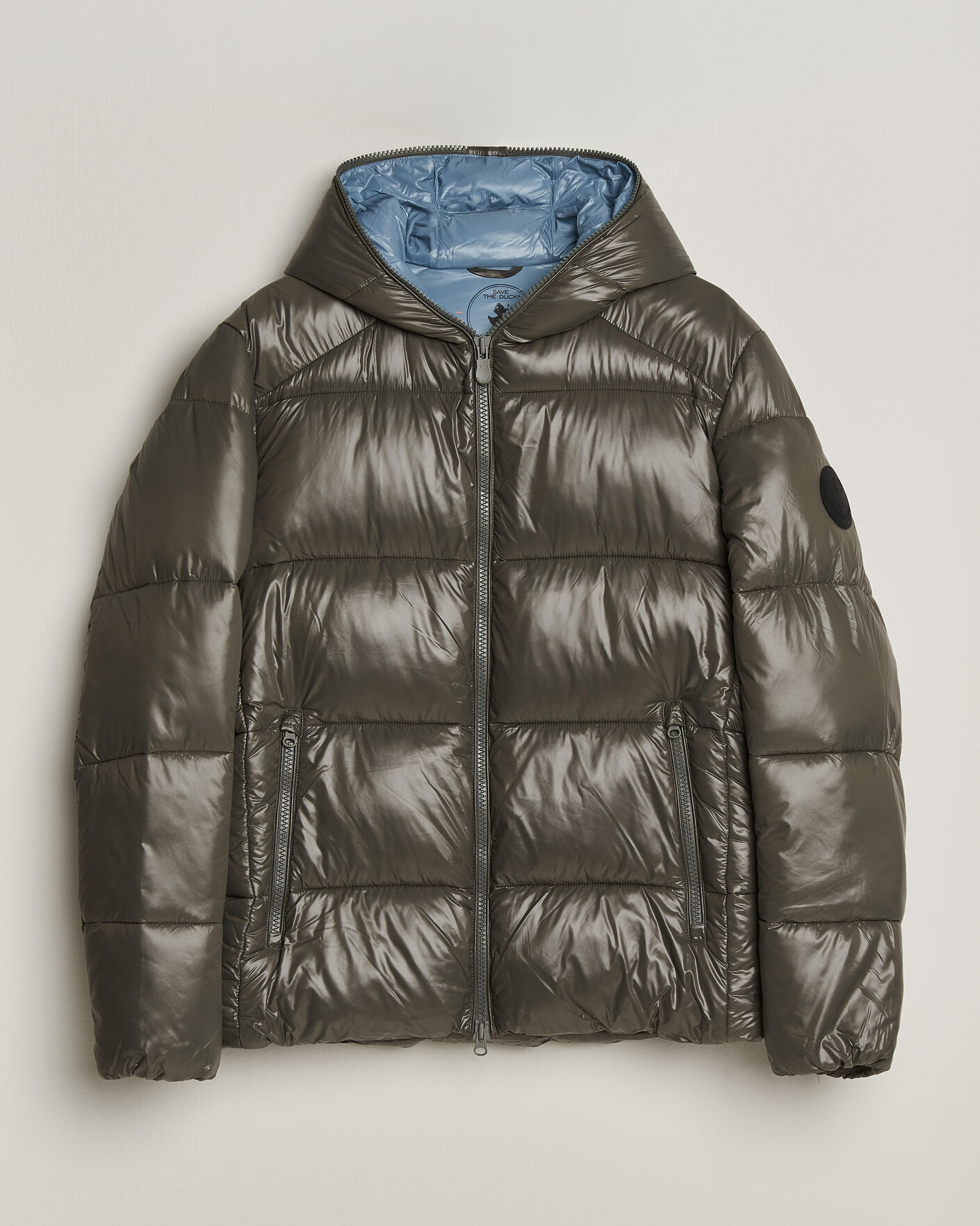 Homme | Manteaux Et Vestes | Save The Duck | Edgard Padded Puffer Gunmetal Grey