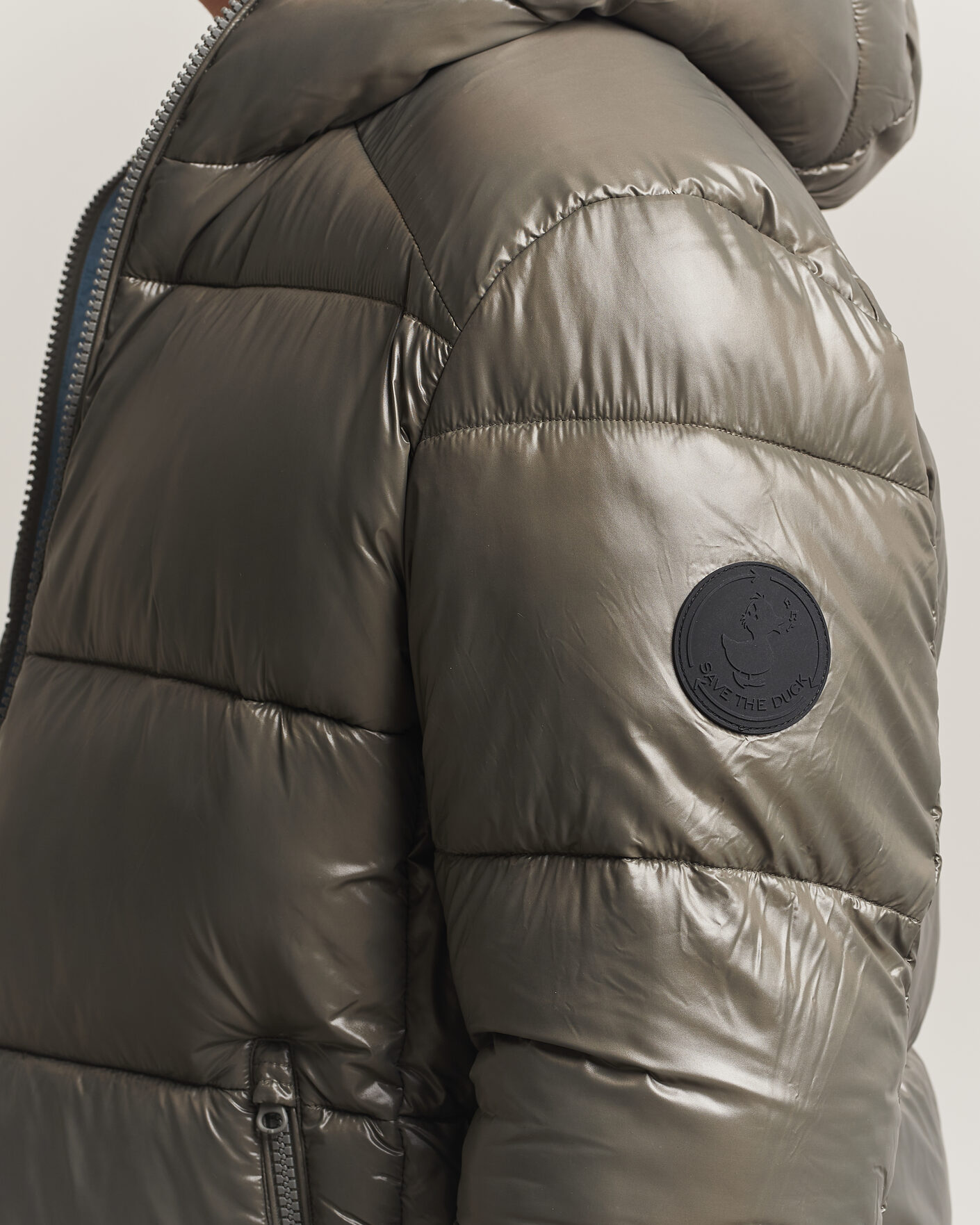 Homme | Manteaux Et Vestes | Save The Duck | Edgard Padded Puffer Gunmetal Grey