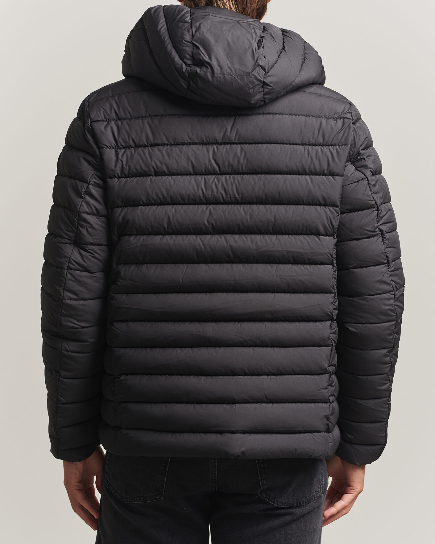 Homme | Manteaux Et Vestes | Save The Duck | Juncus Matt Lightweight Hood Jacket Black