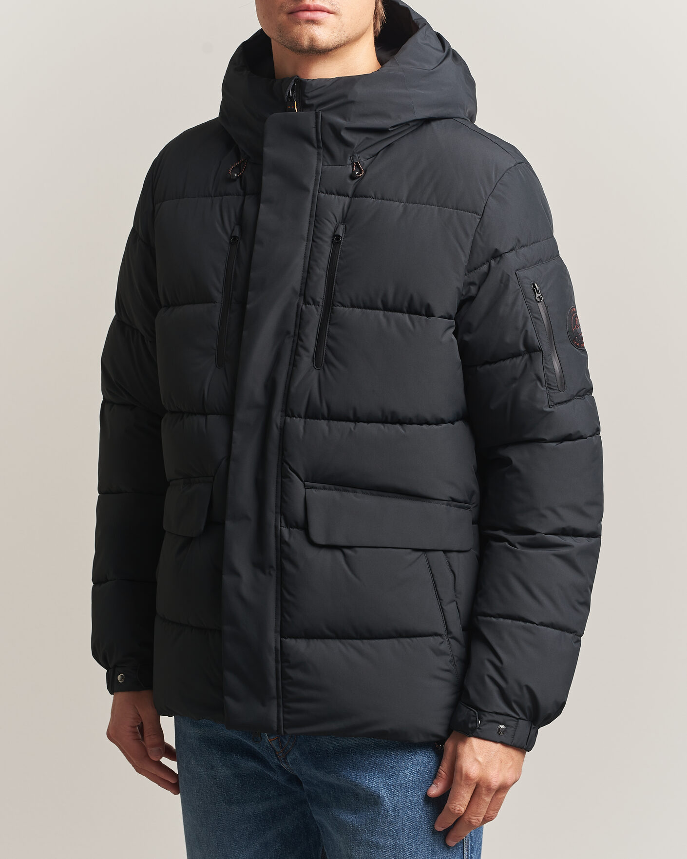 Homme | Manteaux Et Vestes | Save The Duck | Espel Short Arctic Parka Black