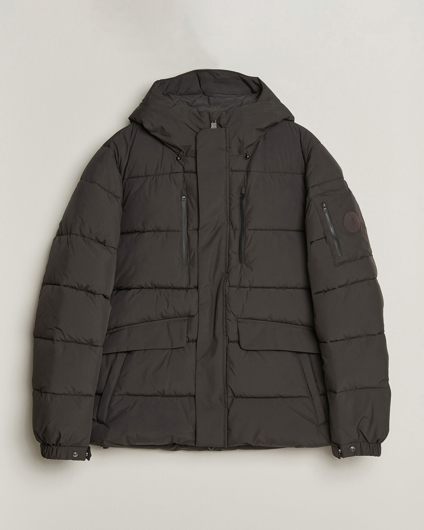 Homme | Manteaux Et Vestes | Save The Duck | Espel Short Arctic Parka Brown Black