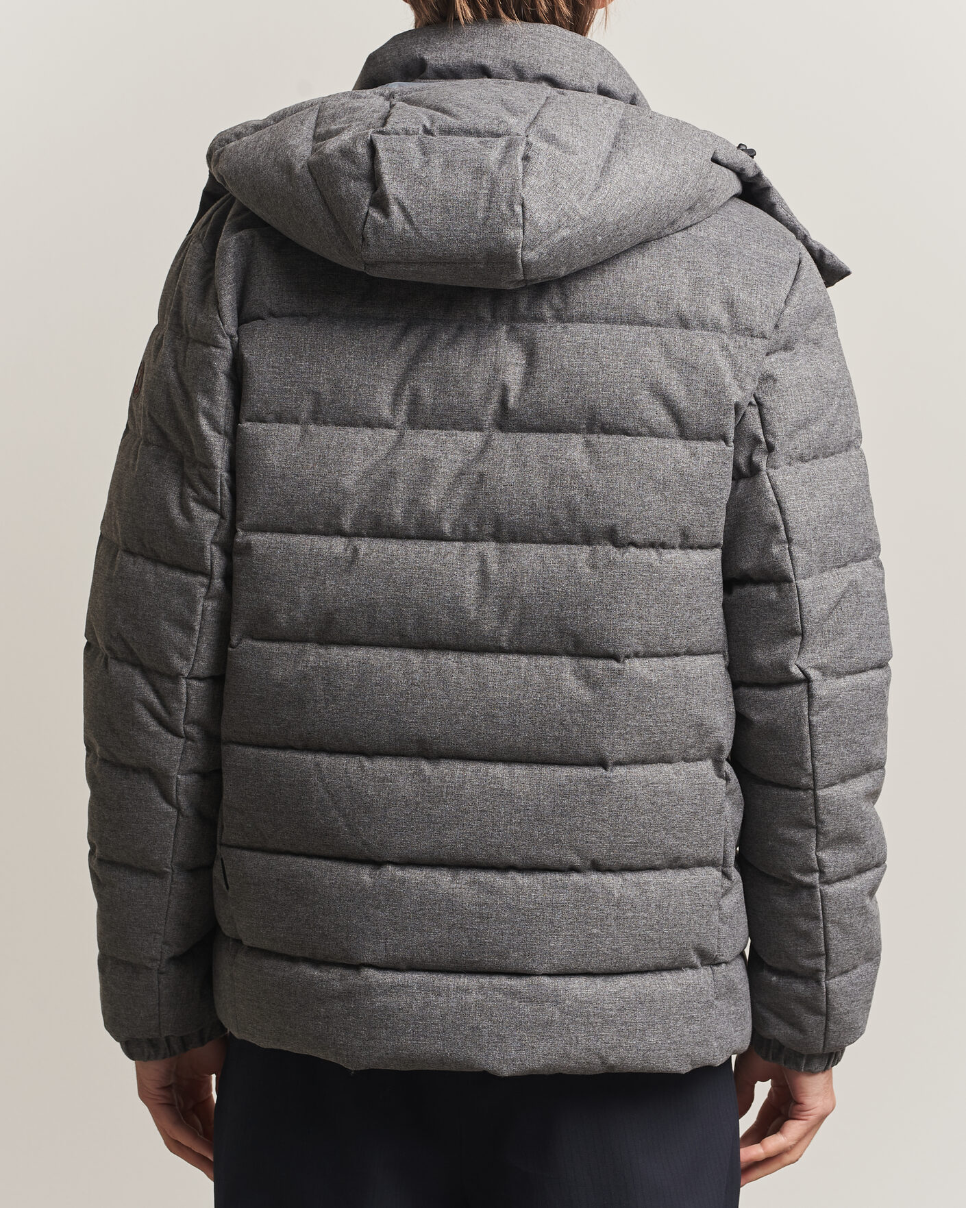 Homme | Manteaux Et Vestes | Save The Duck | Constantin Padded Flannel Jacket Mid Grey Melange