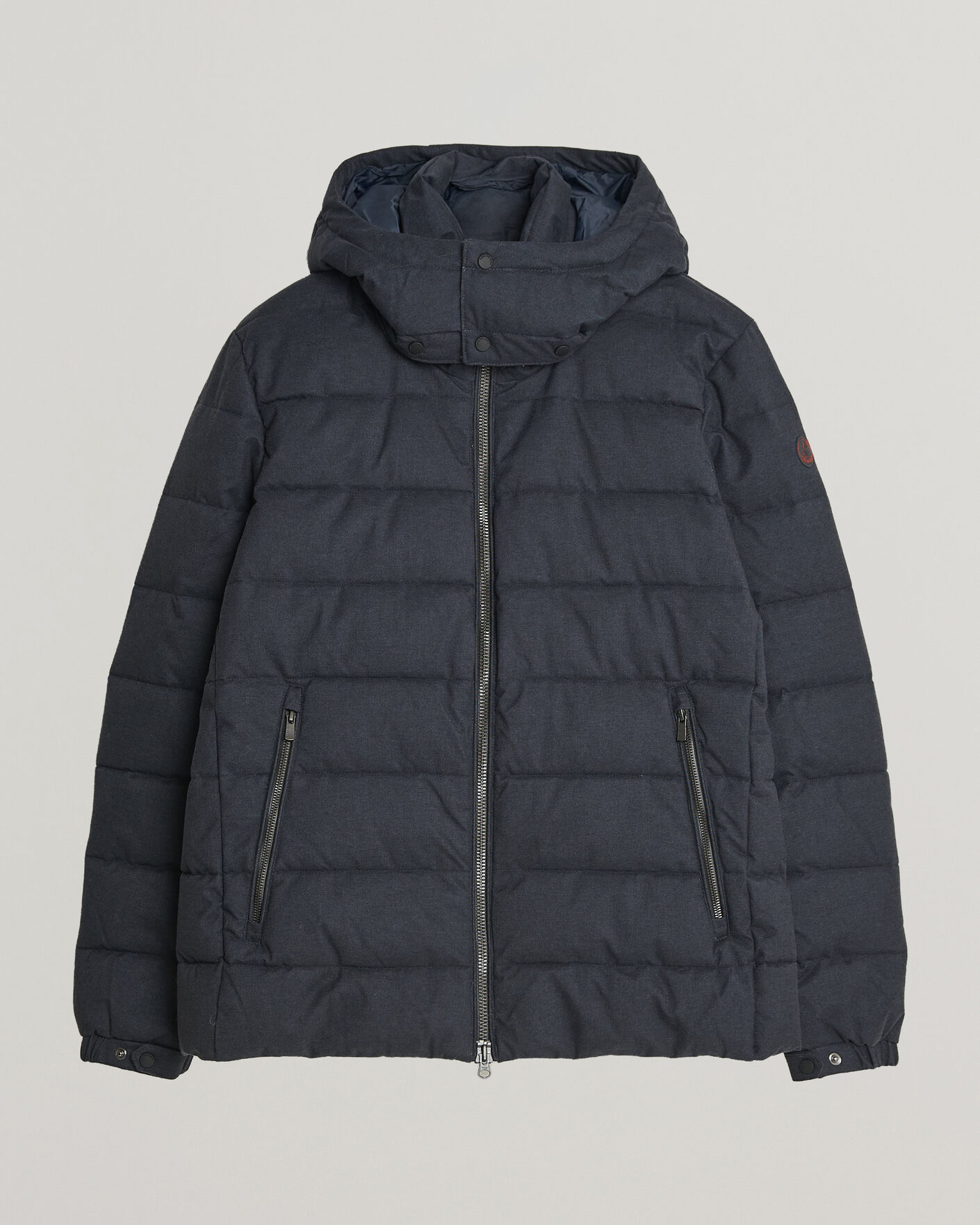 Homme | Manteaux Et Vestes | Save The Duck | Constantin Padded Flannel Jacket Navy Blue Melange