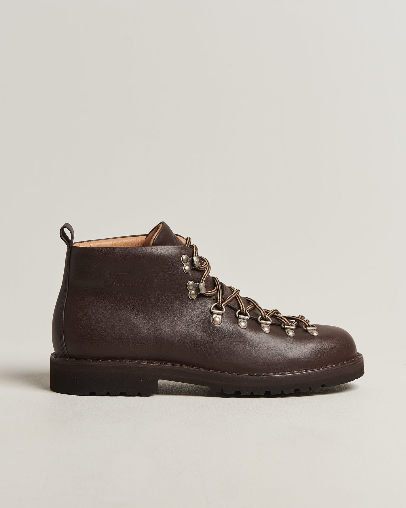 Homme | Bottes | Fracap | M120 Grain Leather Boot Dark Brown