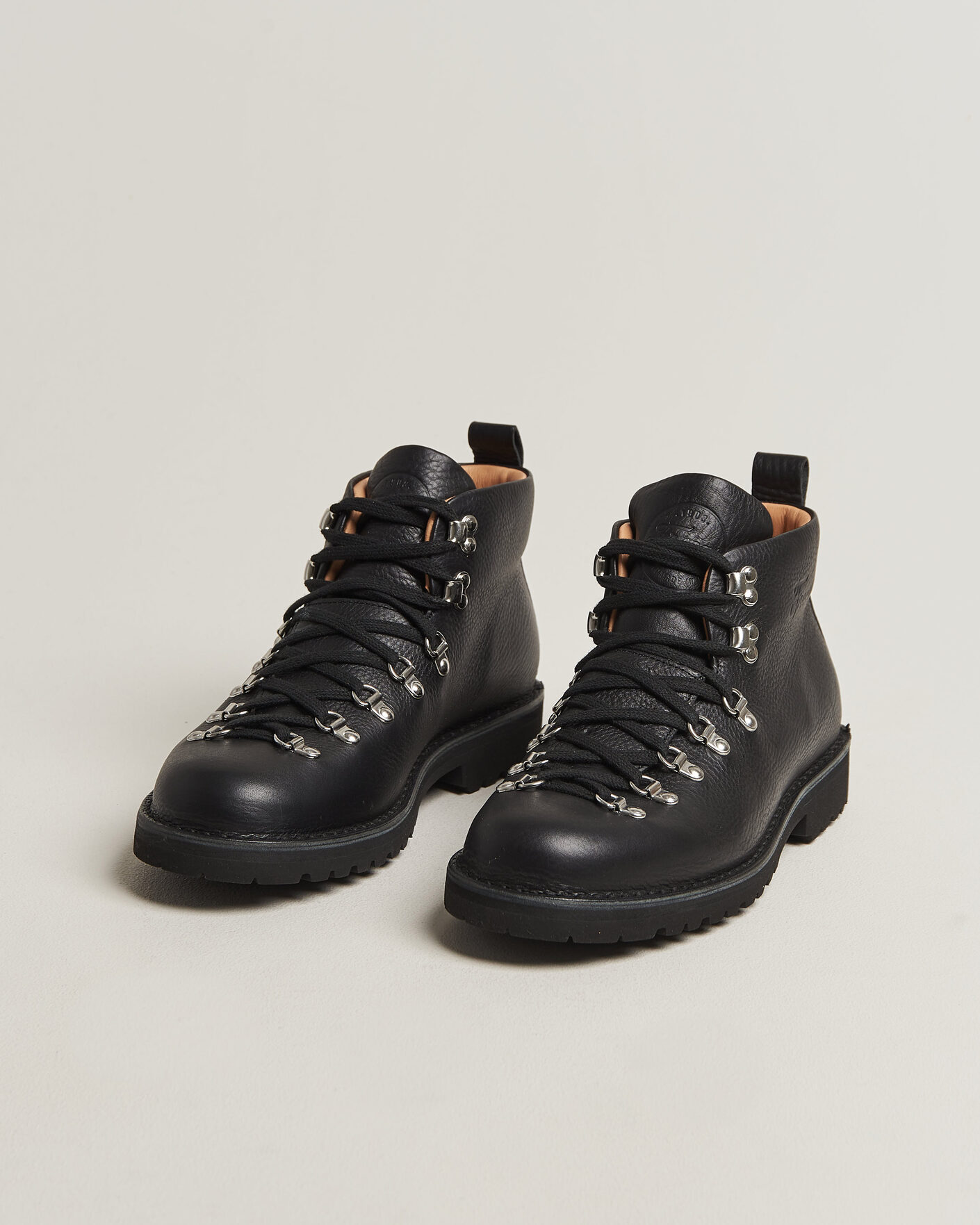 Homme | Bottes | Fracap | M120 Grain Leather Boot Black 