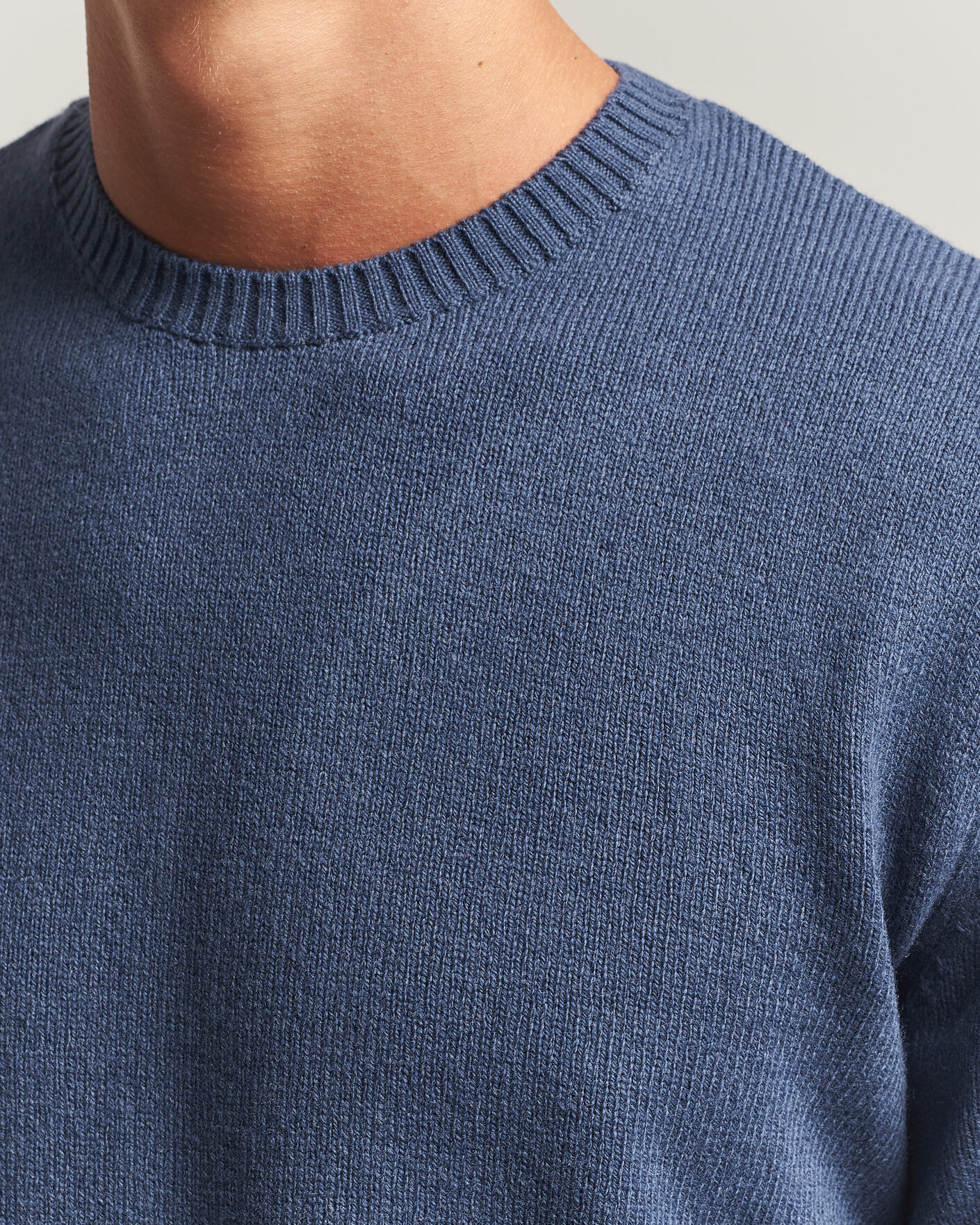 Homme | Pulls Et Tricots | Colorful Standard | Classic Merino Wool Crew Neck Petrol Blue